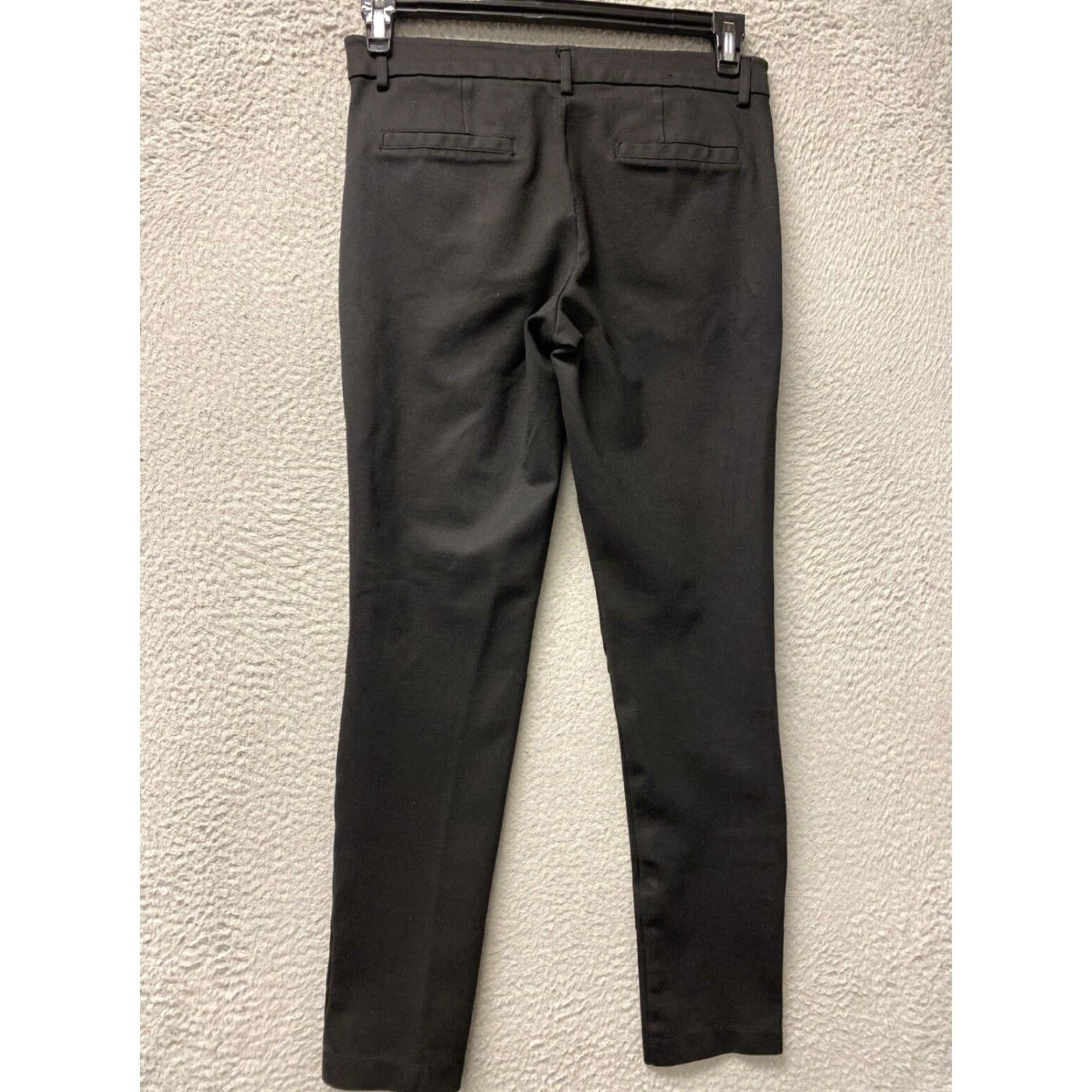 Banana Republic BANANA REPUBLIC Women's Dress Pants Black Size 6 Sloan Curvy Blend Stretch Mid-Rise Size 32" / US 10 / IT 46 - 7 Thumbnail
