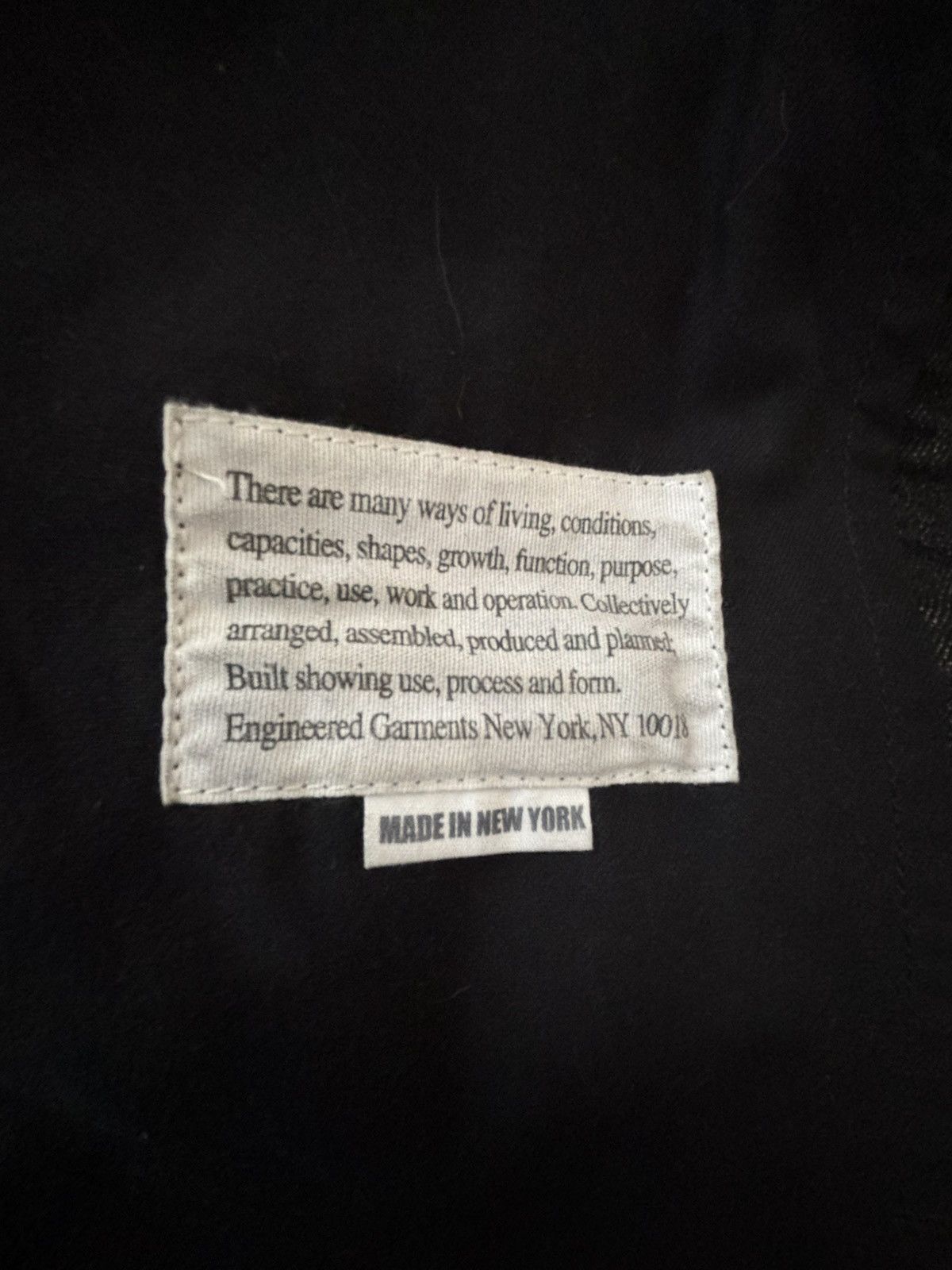 Engineered Garments Engineered Garments Raw Selvage Denim Work Jacket Size US M / EU 48-50 / 2 - 6 Thumbnail