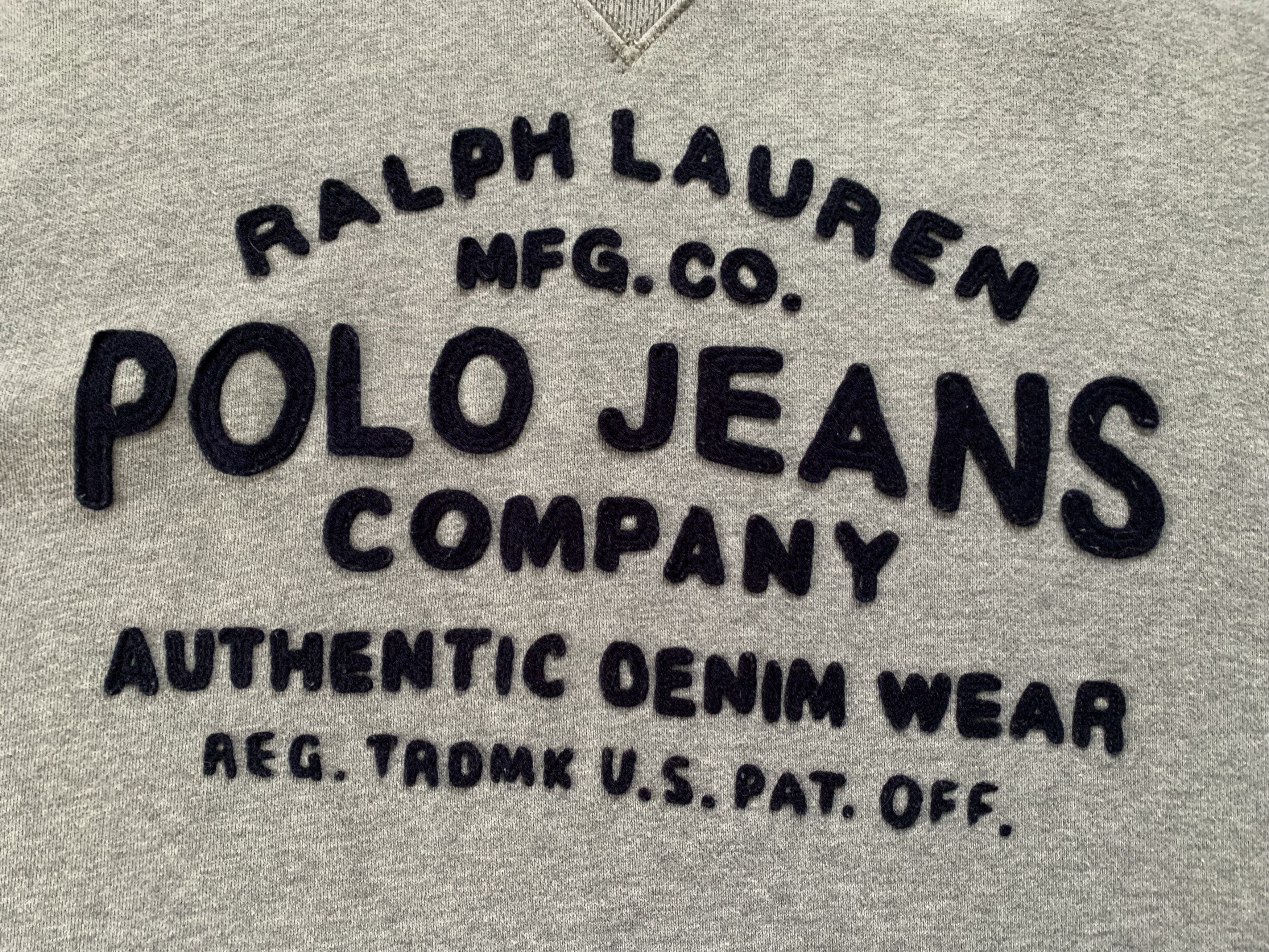 Polo Ralph Lauren × Ralph Lauren × Vintage Ralph Lauren Vintage Grey Cotton Hoodie Size US XXL / EU 58 / 5 - 5 Thumbnail