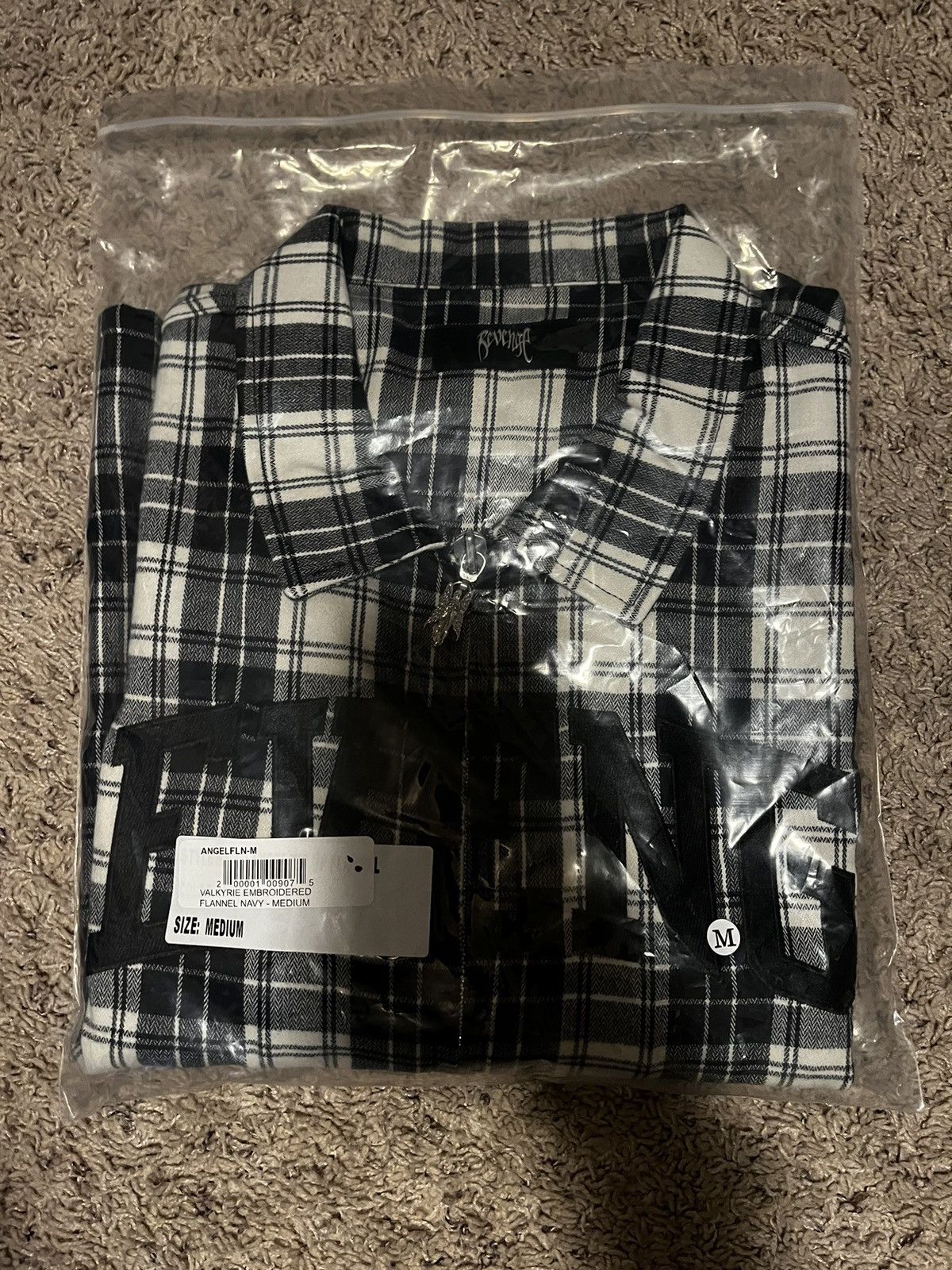 Revenge Valkyrie Embroidered Flannel Size US M / EU 48-50 / 2 - 1 Thumbnail