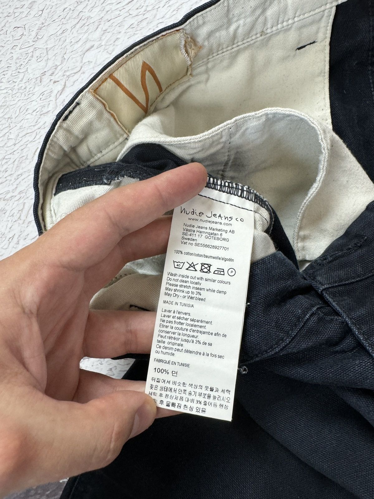 Nudie Jeans Nudie jeans faded pants loose alvar navy size 33 Size US 33 - 13 Thumbnail