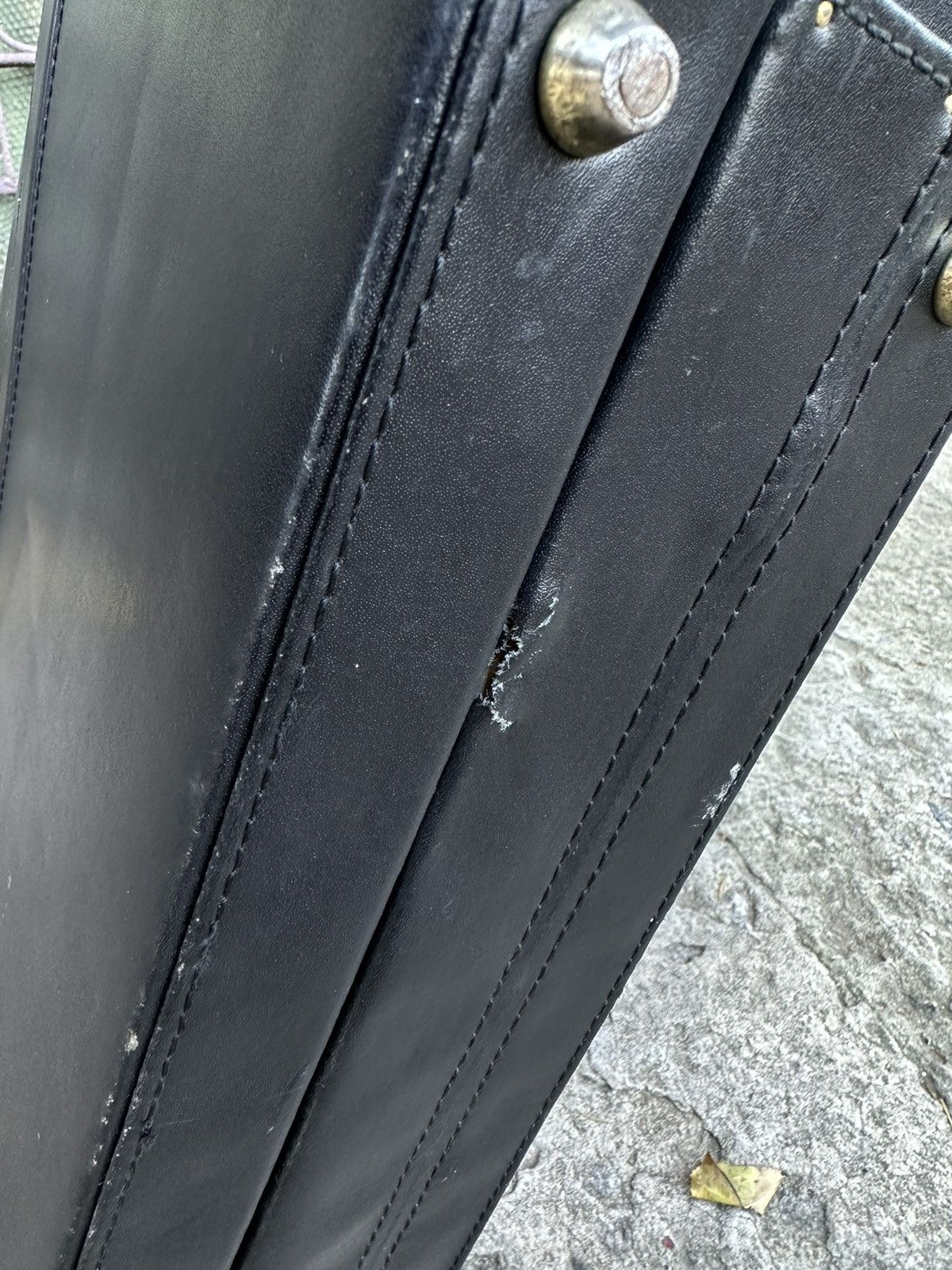 Leather × Vintage 1960/70s Sterling Combination Lock Leather Briefcase Size ONE SIZE - 18 Thumbnail