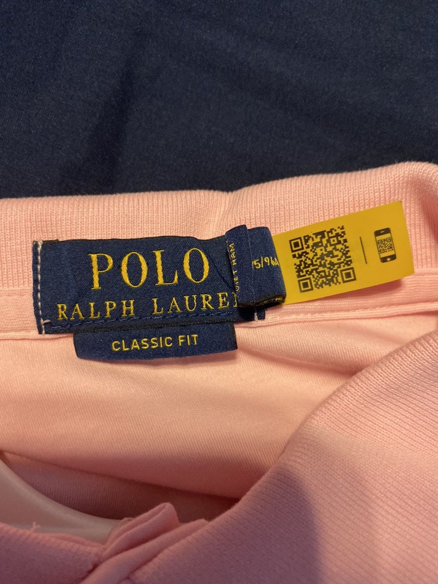 Polo Ralph Lauren Light Pink Polo, Brown Horse Size US M / EU 48-50 / 2 - 3 Thumbnail