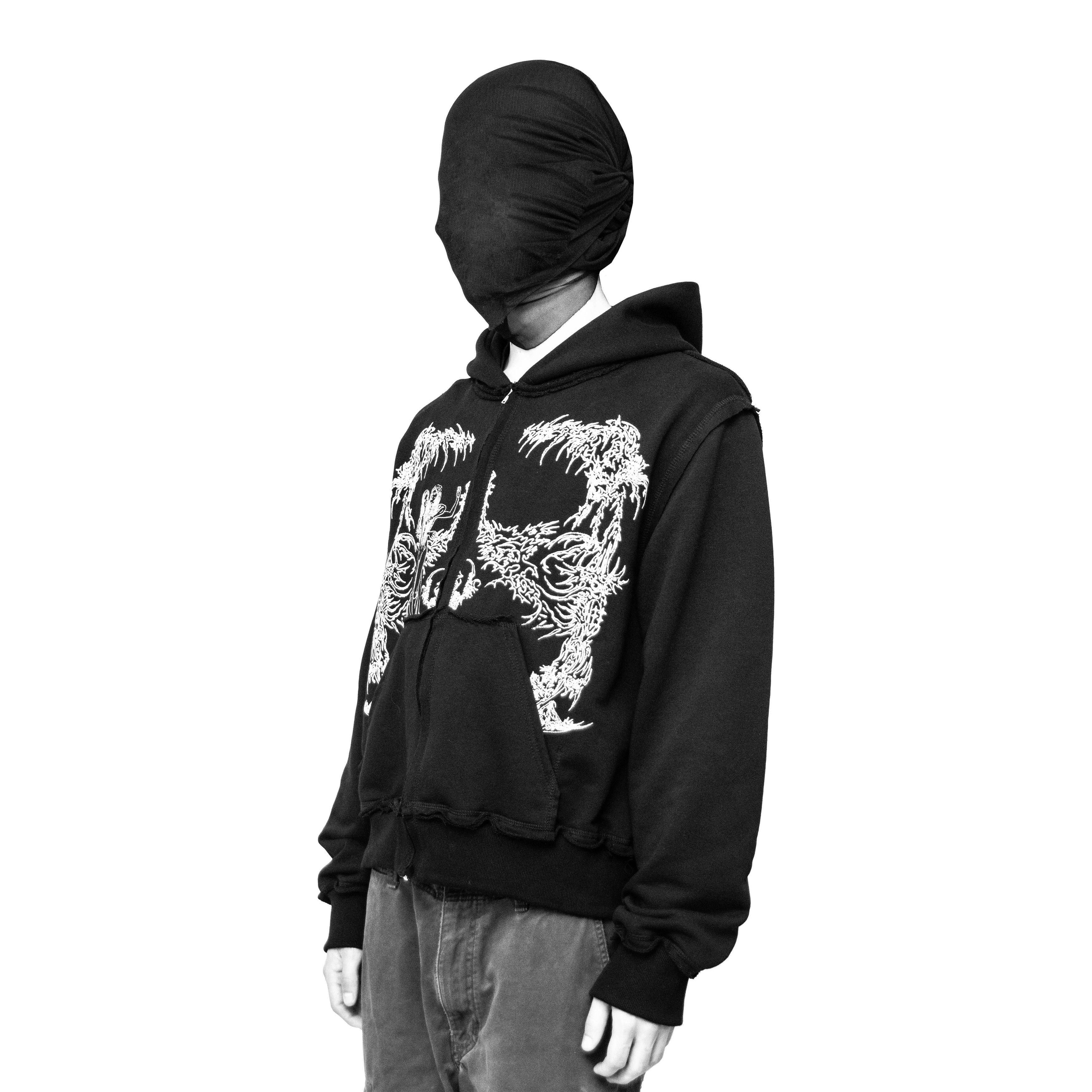 Japanese Brand oedema "nymph" black hoodie Size M / US 6-8 / IT 42-44 - 1 Thumbnail