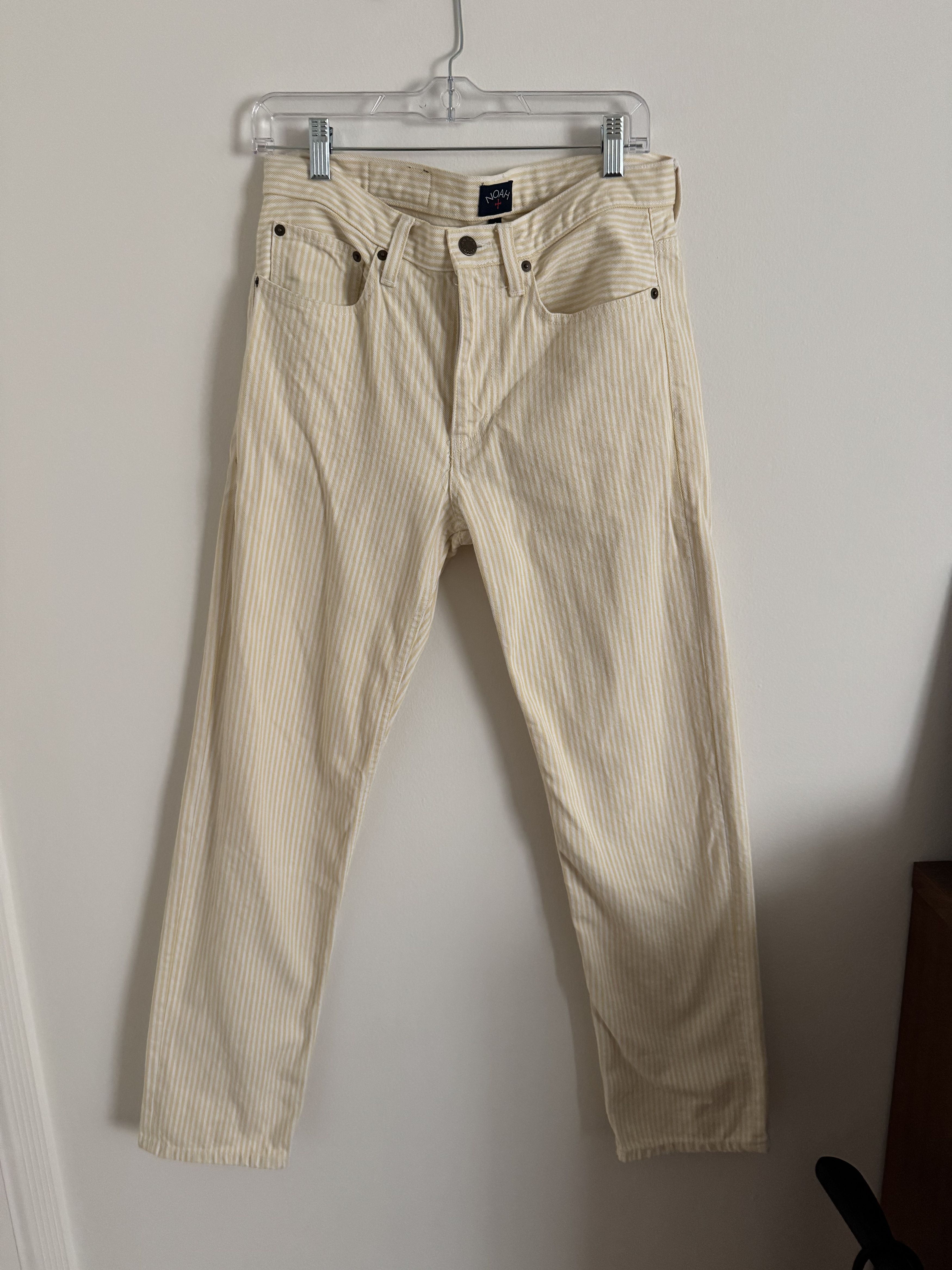 Noah Noah Striped 5 Pocket Jeans Size US 30 / EU 46 - 1 Thumbnail