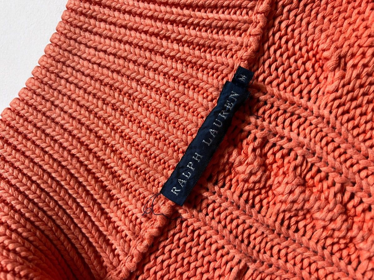 Polo Ralph Lauren × RRL Ralph Lauren × Vintage RALPH LAUREN HEAVY ZIP SWEATER MADE IN SWITZERLAND VINTAGE Size M / US 6-8 / IT 42-44 - 4 Thumbnail
