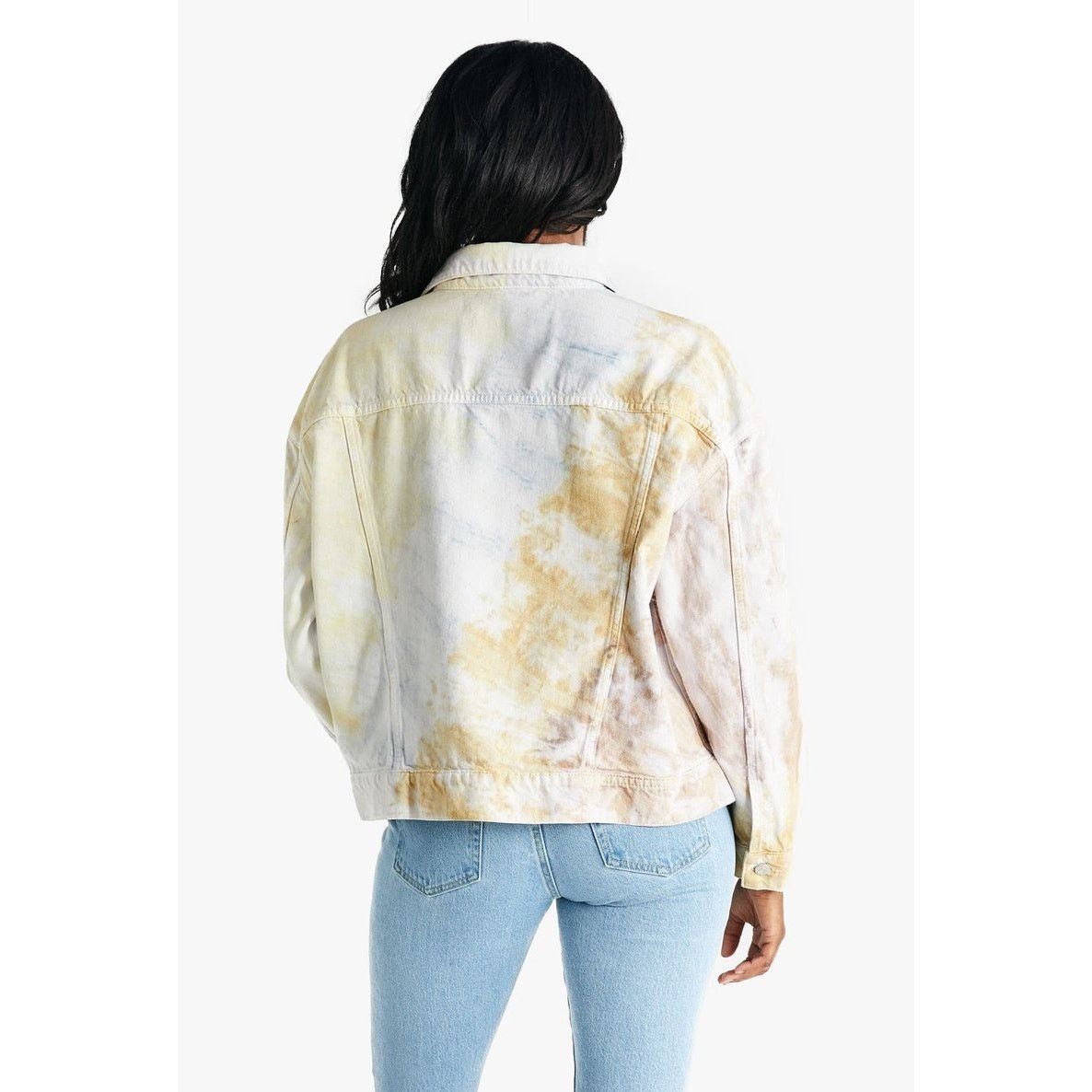 ETICA $175 New Etica June Denim Tie Dye Jacket - Small Size S / US 4 / IT 40 - 2 Thumbnail