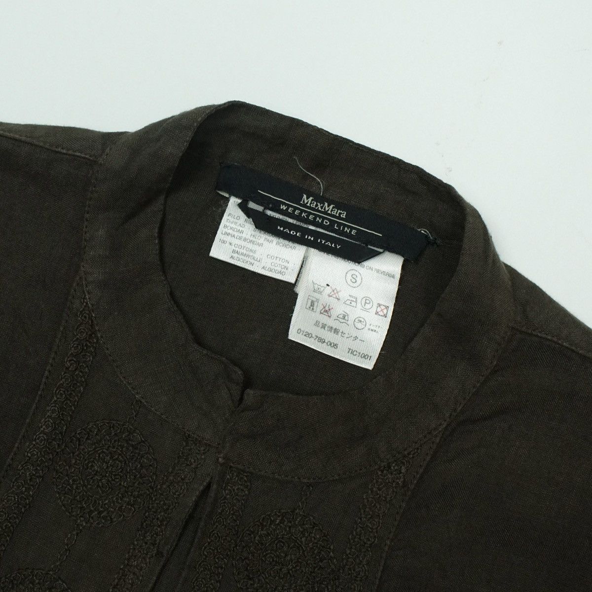 Max Mara *NoTariff Max Mara Weekend Cotton Shirts Size S / US 4 / IT 40 - 2 Thumbnail