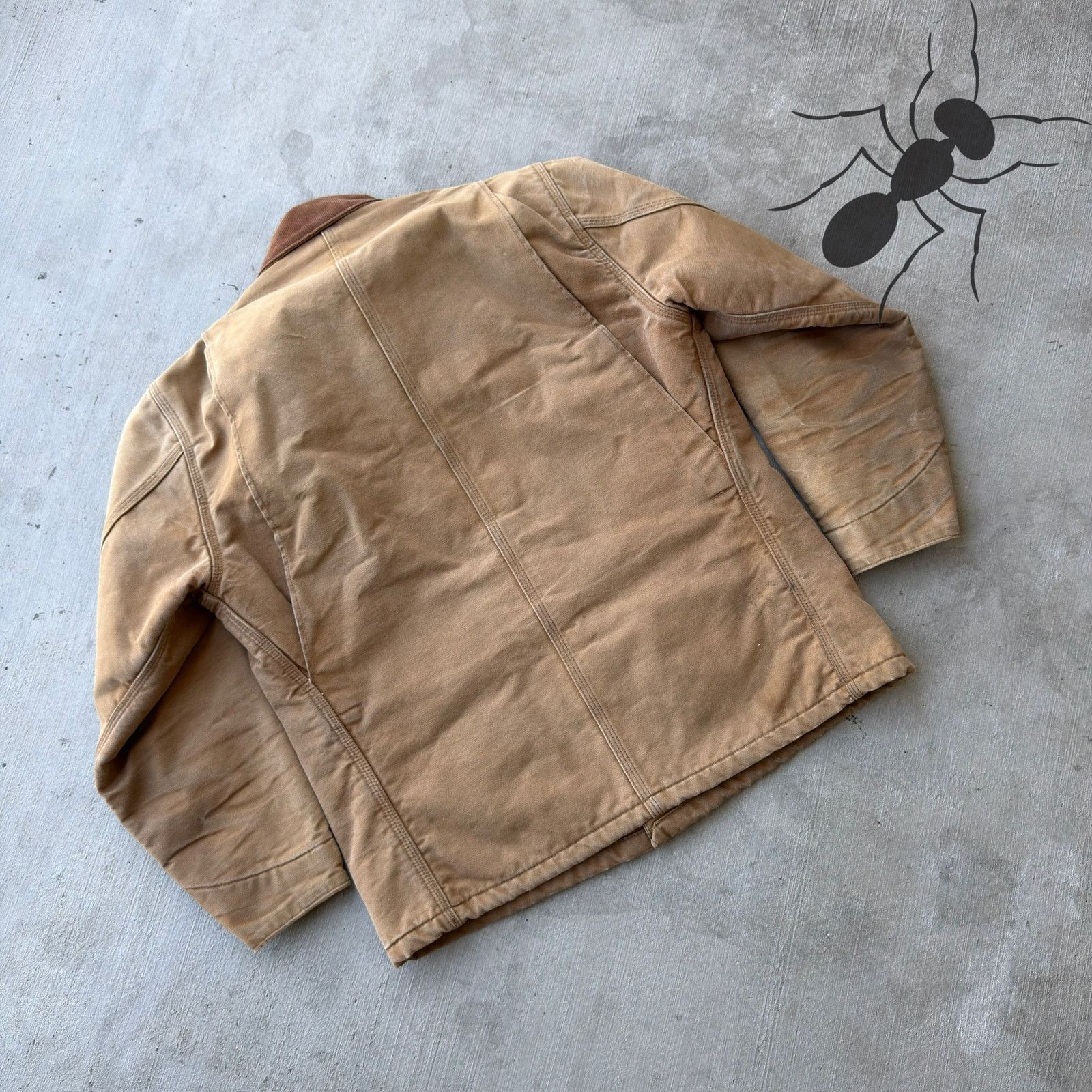 Carhartt × Vintage Carhartt C001 BRN brown chore work wear jacket Size US M / EU 48-50 / 2 - 6 Thumbnail