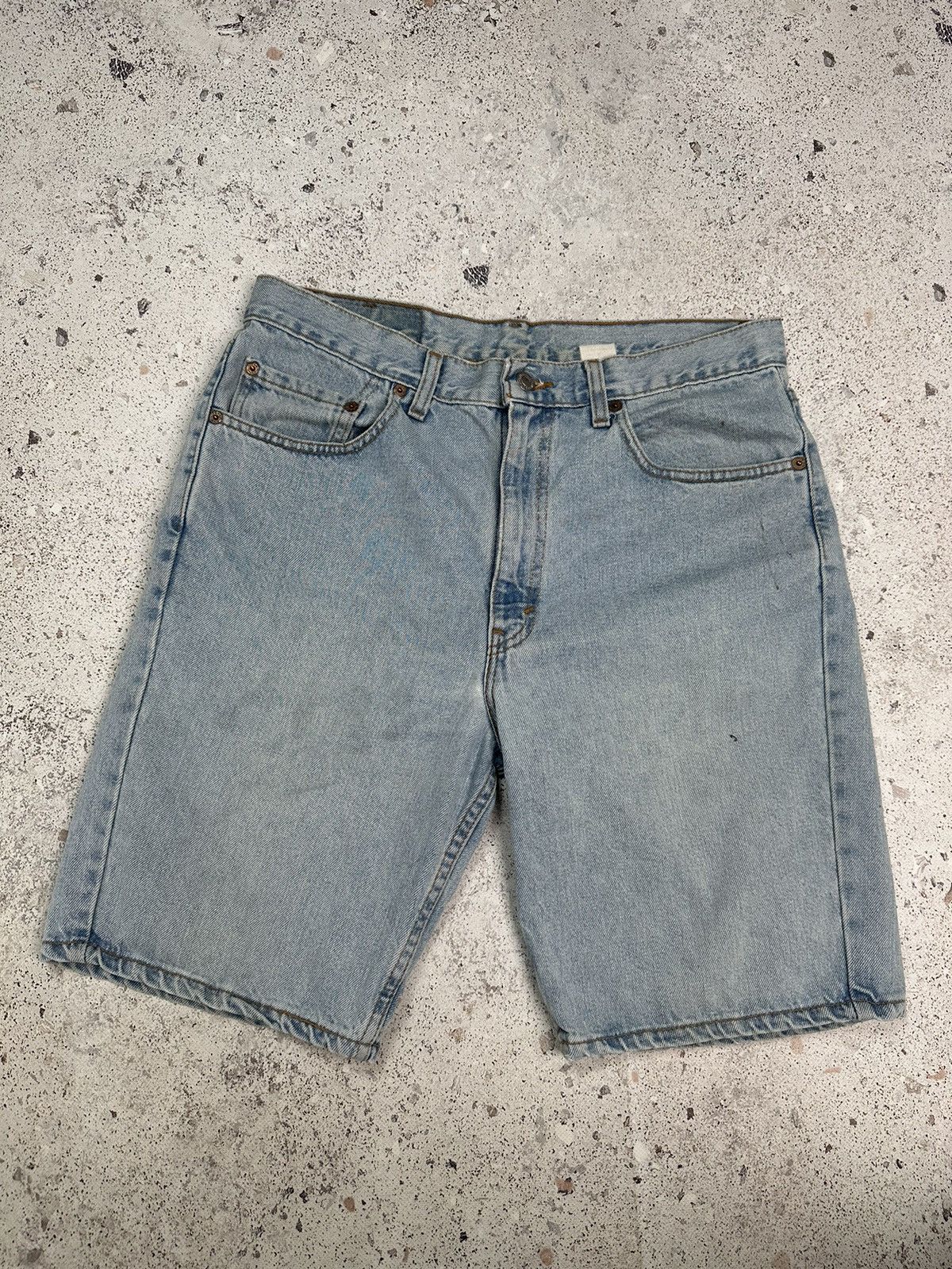Japanese Brand × Levi's × Vintage Vintage Levi’s 505 Jeans Denim Shorts Men 34 Blue Size US 34 / EU 50 - 2 Thumbnail