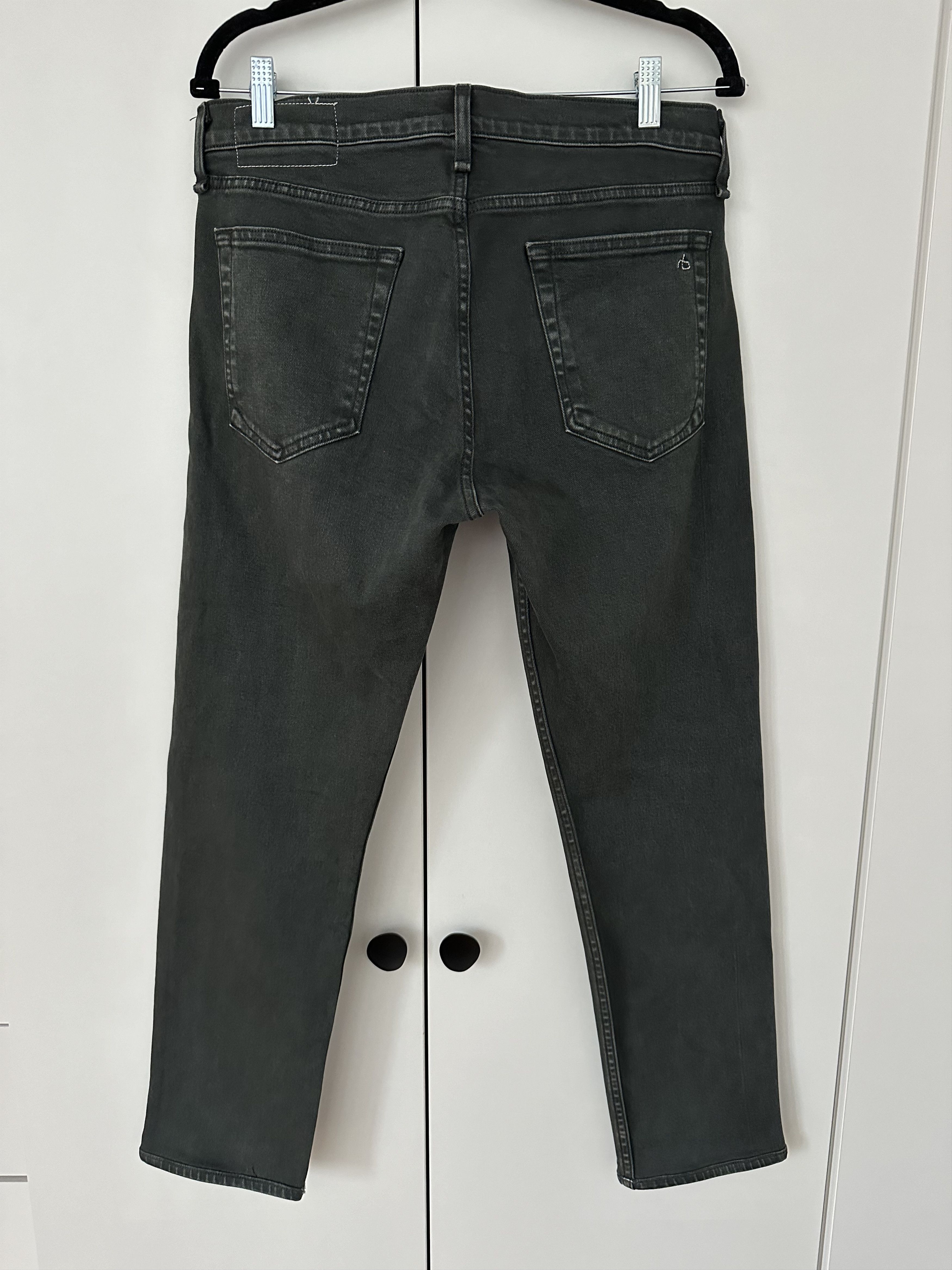 Rag & Bone Fit 2 - Fatigue Green Jean - Size 30 x 28 Size US 30 / EU 46 - 4 Thumbnail
