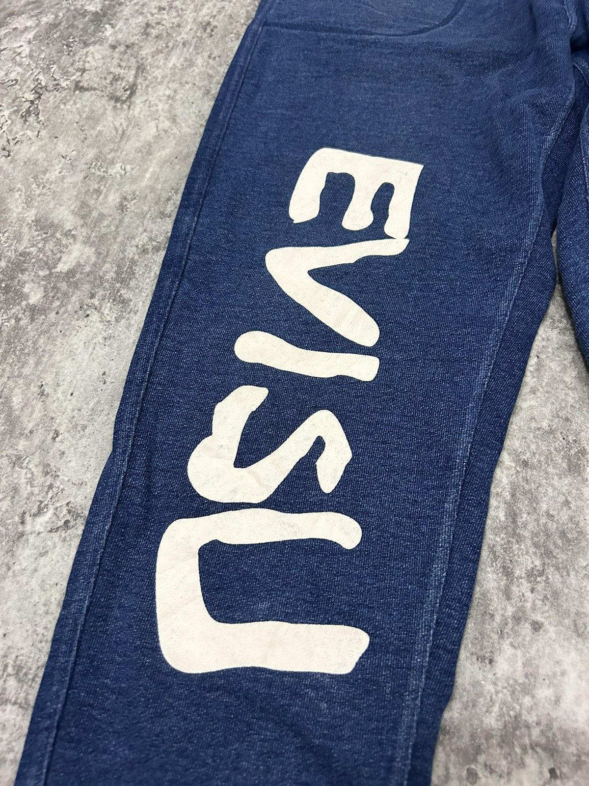 Evisu Evisu Custom Made God Of Fortune Jogger Pants Size US 32 / EU 48 - 4 Thumbnail