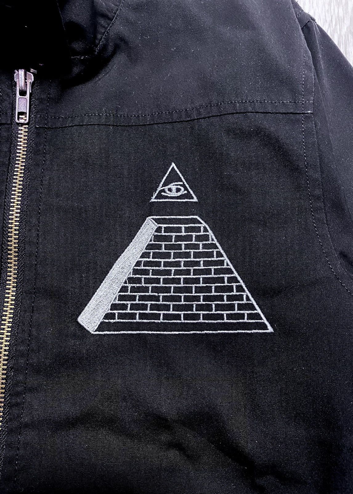 Cheap Monday Vtg Cheap Monday Embroidered Logo Black Bomber Plaid Inner Size US XS / EU 42 / 0 - 9 Thumbnail