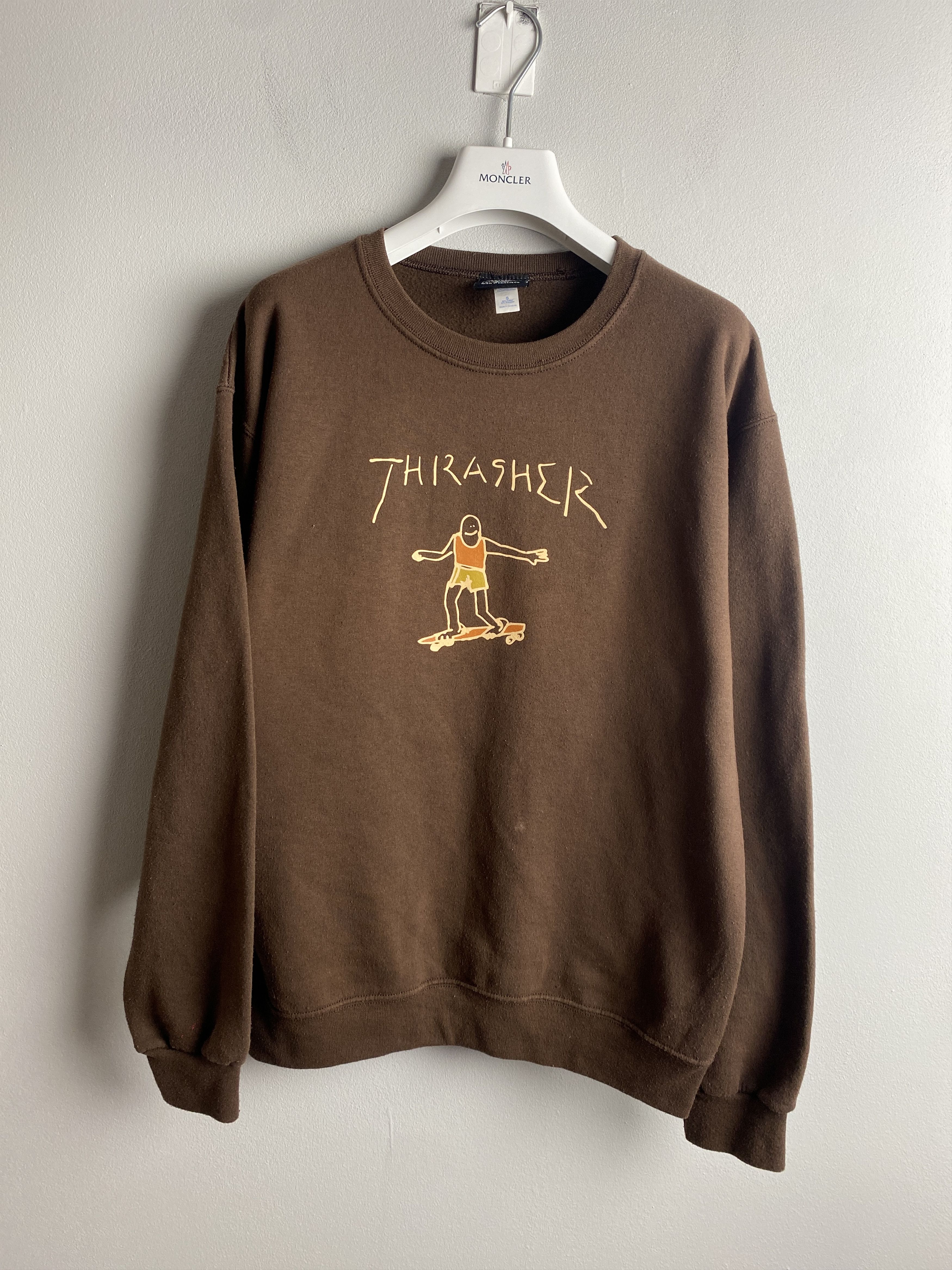 Thrasher Thrasher printed logo sweatshirt crewneck skate rap Size US S / EU 44-46 / 1 - 1 Thumbnail
