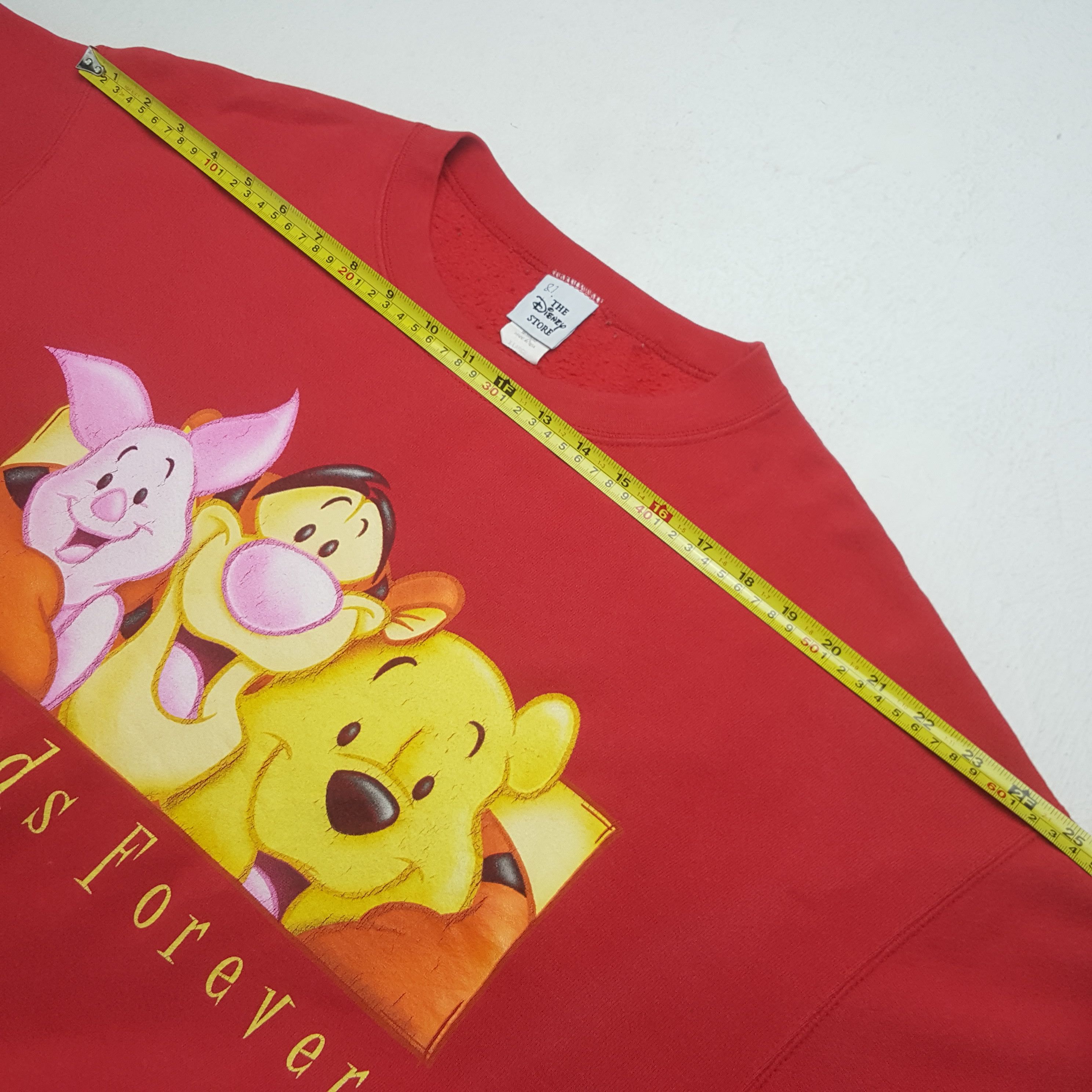 Disney Vintage Pooh Friends Forever Cartoon Movie Sweatshirt RR7 Size US XL / EU 56 / 4 - 6 Thumbnail