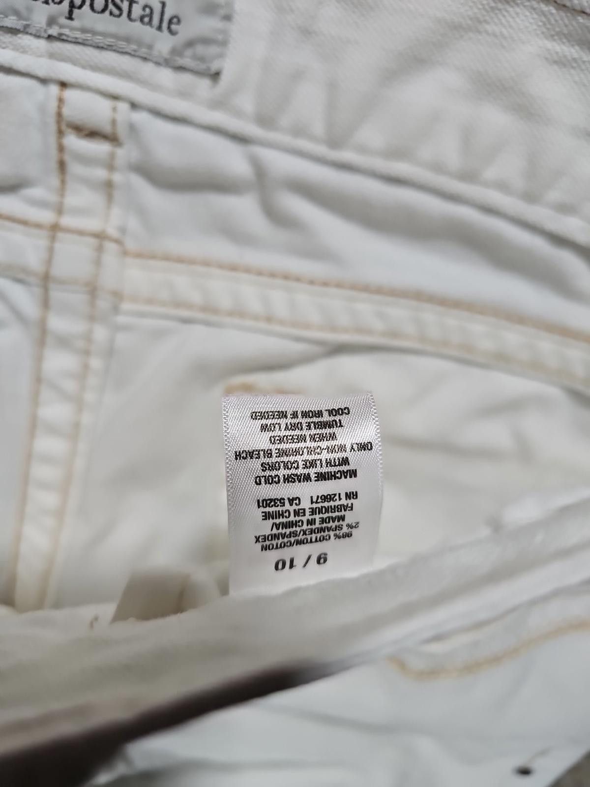 Aeropostale Aeropostale 9/10 White Denim Pants Size 32" / US 10 / IT 46 - 3 Thumbnail