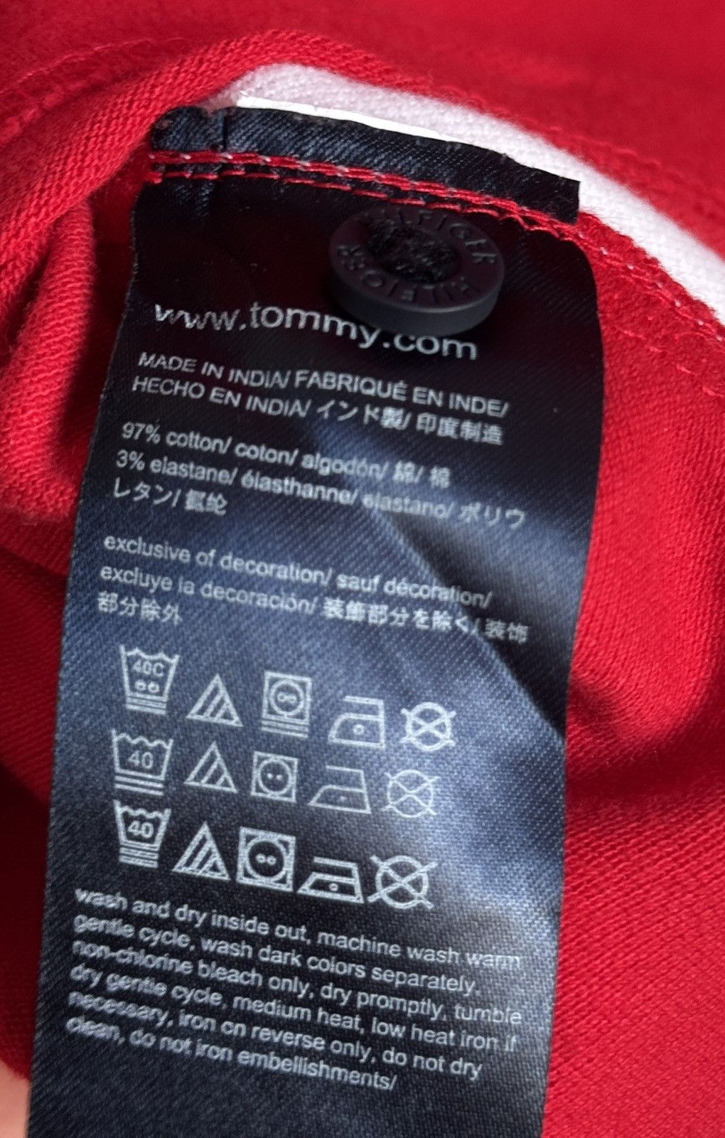 Tommy Hilfiger Tommy hilfiger Polo tshirt Size US L / EU 52-54 / 3 - 5 Thumbnail