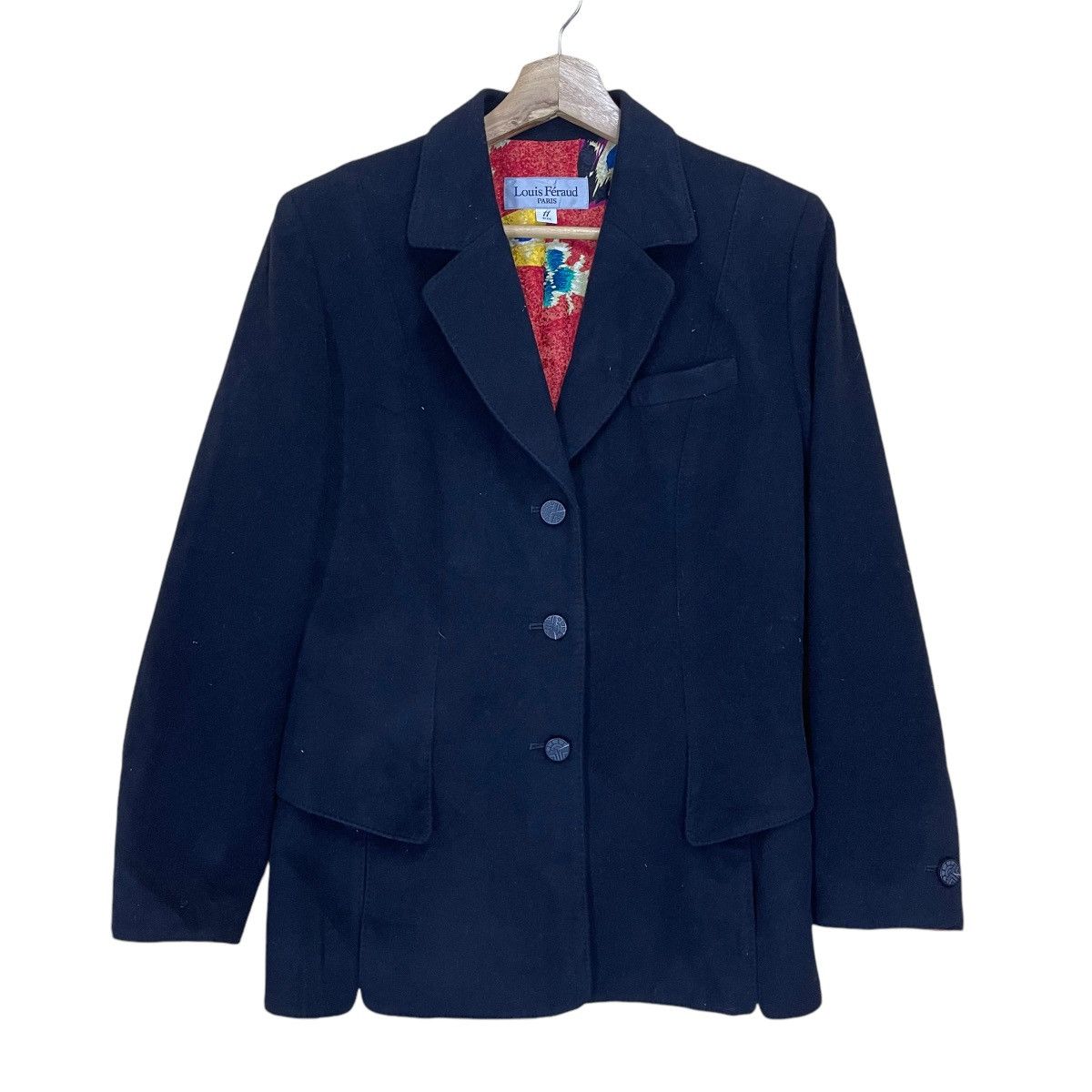 Louis Feraud Loius Feraud Button Coat Blazer Size US M / EU 48-50 / 2 - 1 Thumbnail