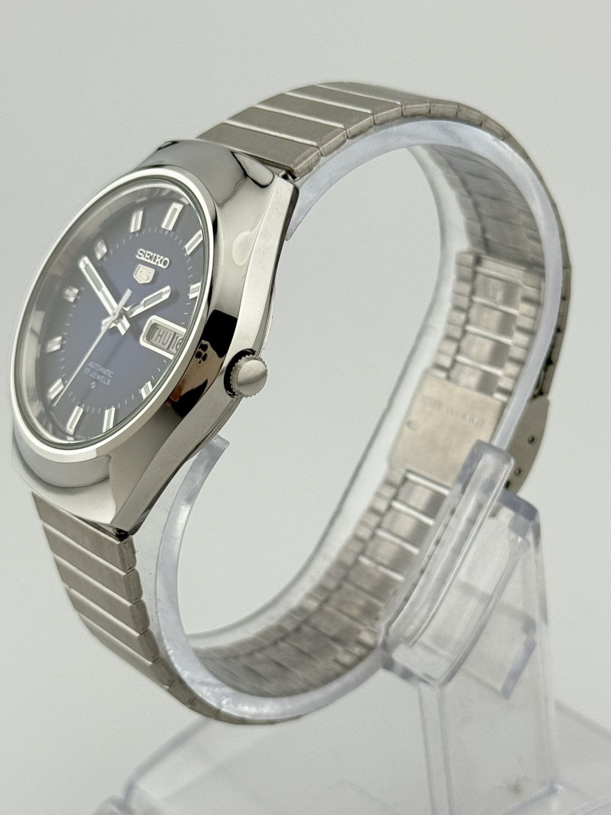 Seiko Seiko 5 Automatic Blue Gradient Dial Men’s Automatic Watch Size 36 - 4 Thumbnail