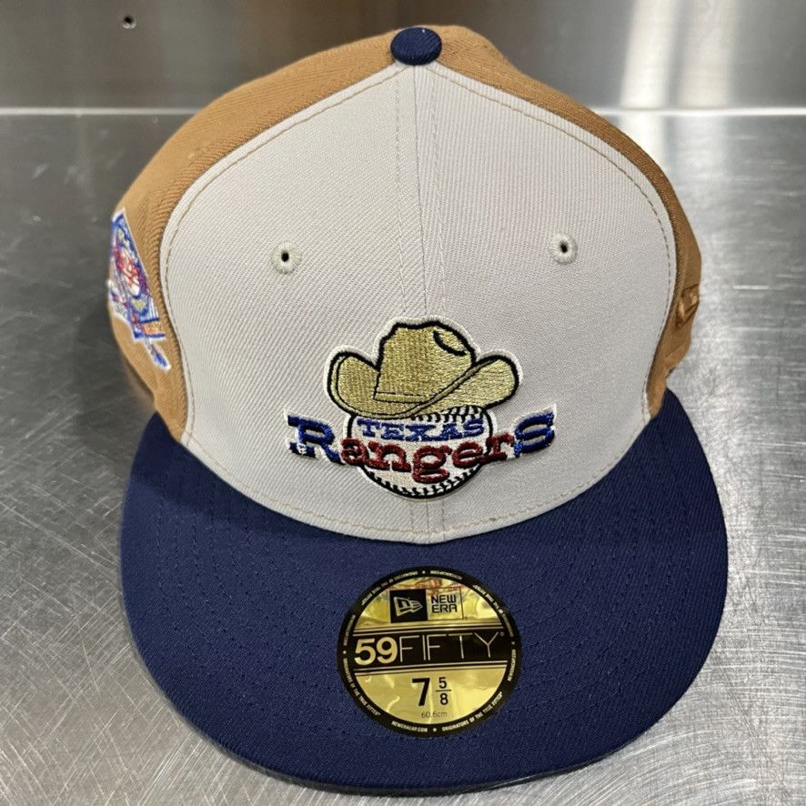 New Era Texas Rangers Alt Logo Arlington Stadium Patch Hat 7 5/8 Size ONE SIZE - 2 Thumbnail