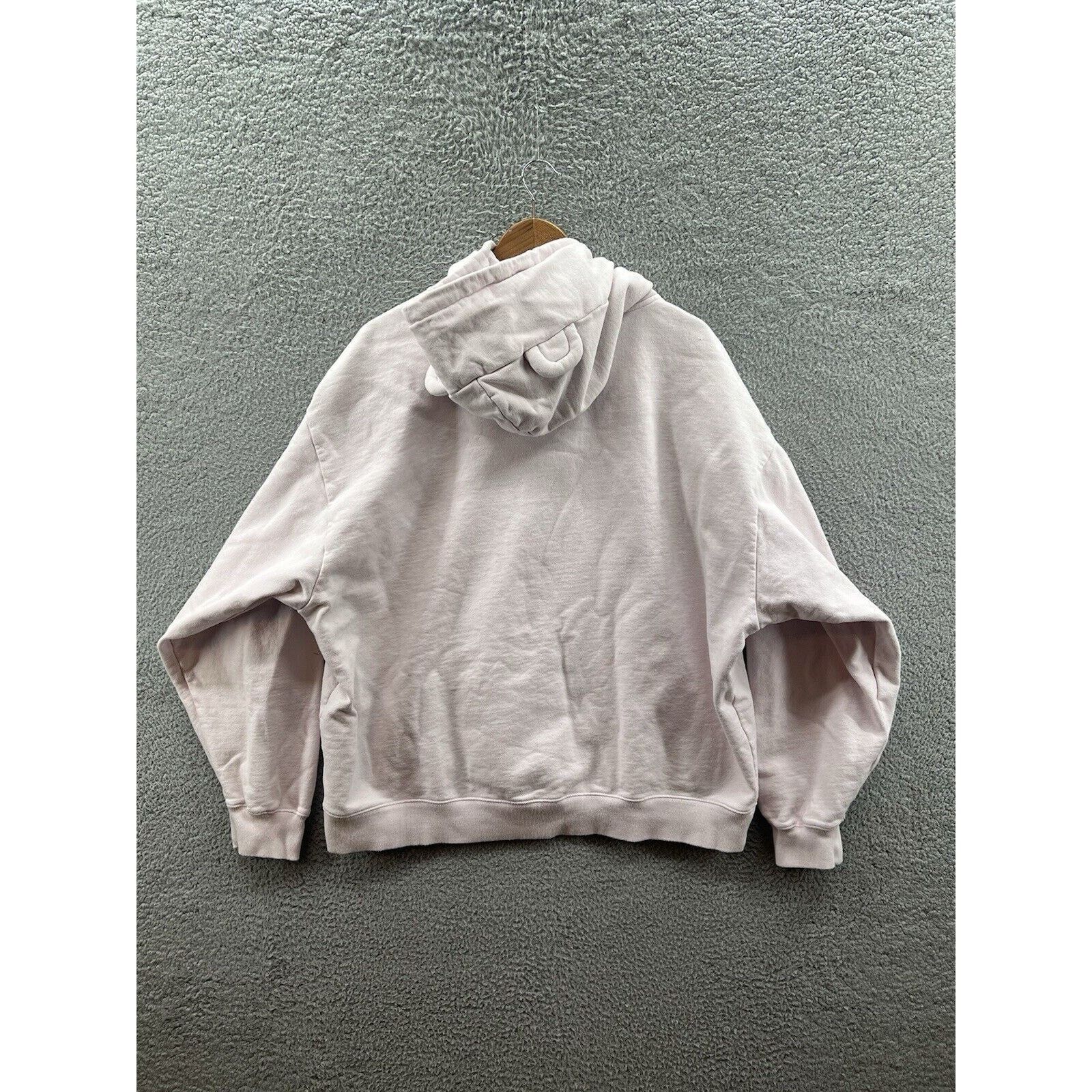 Teddy Fresh Teddy Fresh Classic Bear Ears White Zip Up Sweatshirt Sz 2XL Size XXL / US 16-18 / IT 52-54 - 2 Thumbnail