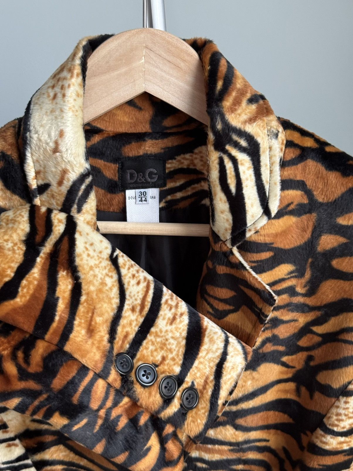 Dolce & Gabbana Dolce & Gabbana Leopard Tiger Jacket Archive Blazer Size M / US 6-8 / IT 42-44 - 14 Thumbnail