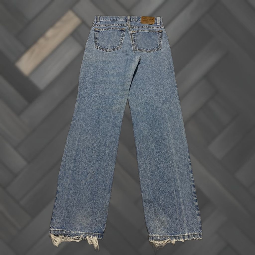 Vintage VINTAGE Arizona Jeans Jeans, Men's, 30x31, Blue Light Wash, 5-Pocket Design, Denim, Regular, Straight, Inseam 31, Mens Size US 30 / EU 46 - 1 Thumbnail