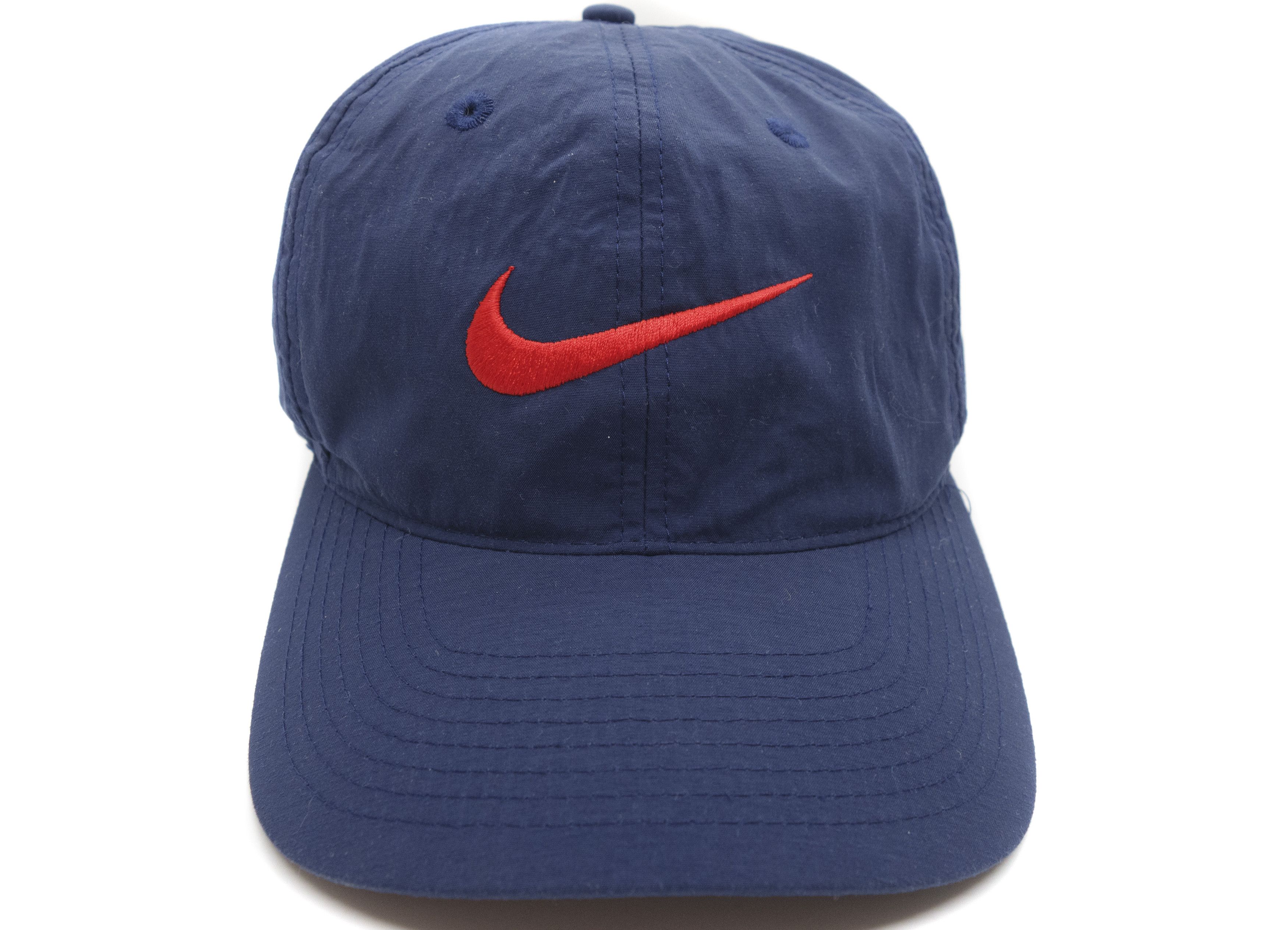 Nike 90S Big Swoosh Nylon Cap Size ONE SIZE - 2 Thumbnail