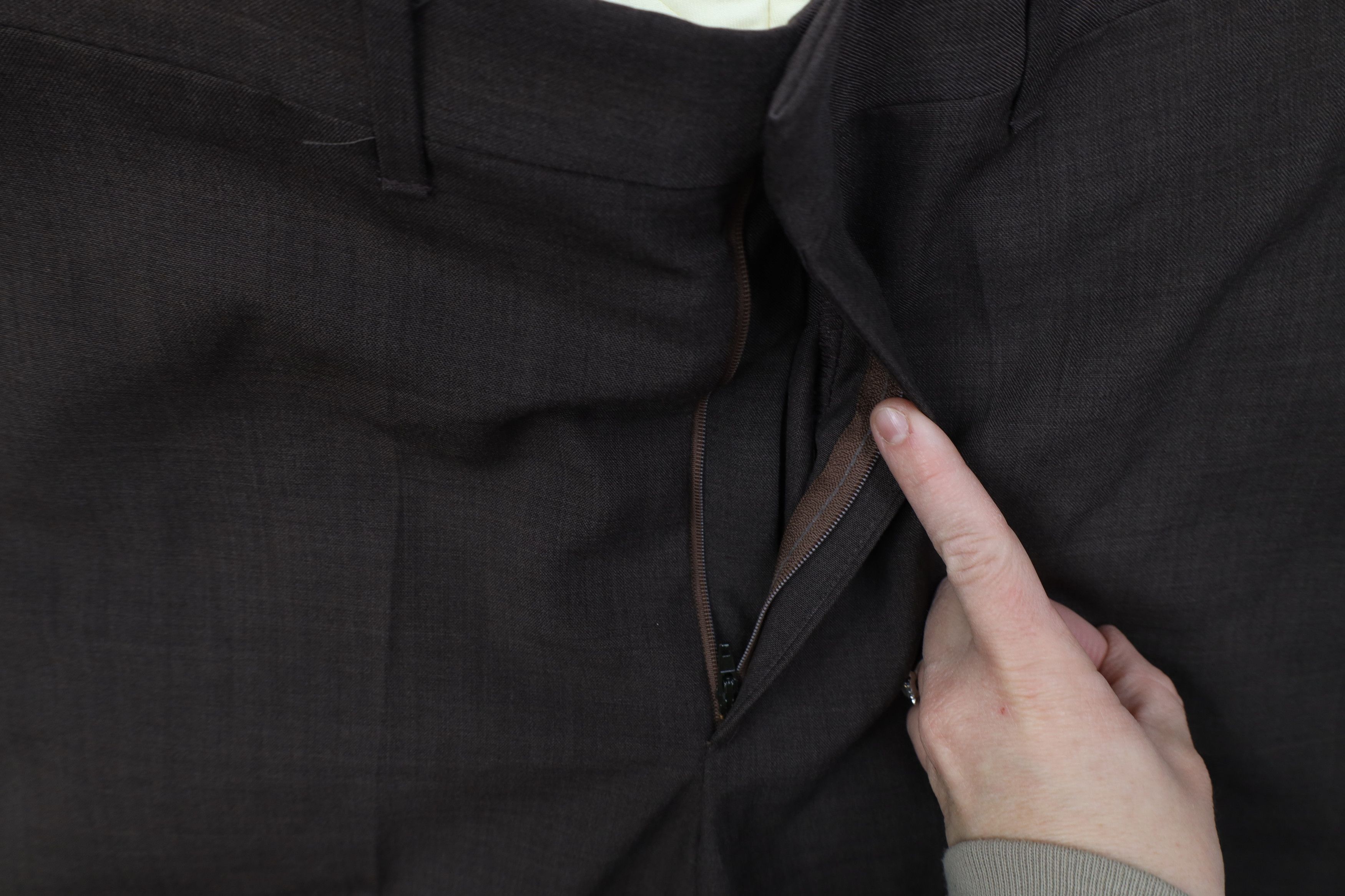 Vintage Vintage 70s Streetwear Blend Knit Wide Leg Chino Pants USA Size US 36 / EU 52 - 5 Thumbnail