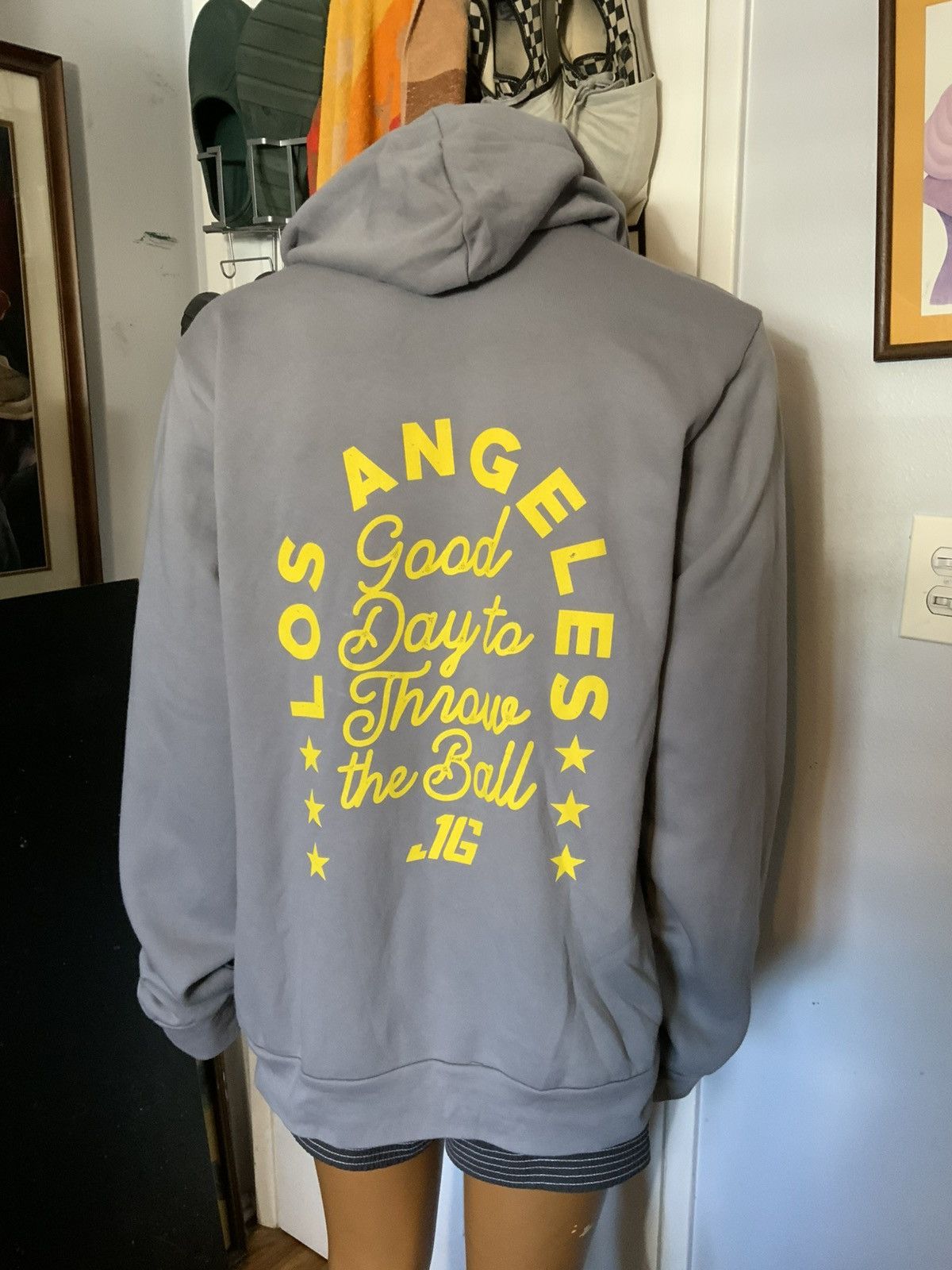NFL Jared Goff Good Day To Throw The Ball NFL Football Hoodie Size US XXL / EU 58 / 5 - 10 Thumbnail