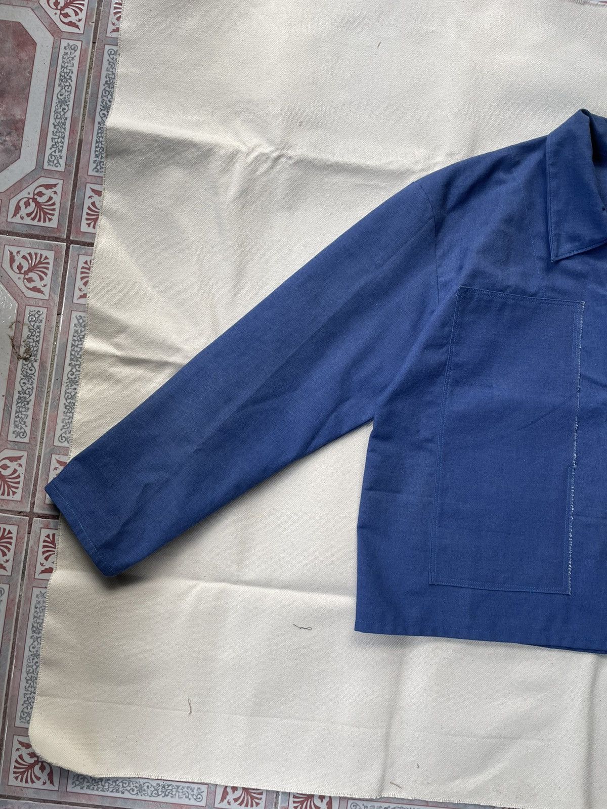 Designer × Handmade Fisherman smoke t-shirt Size US M / EU 48-50 / 2 - 5 Thumbnail