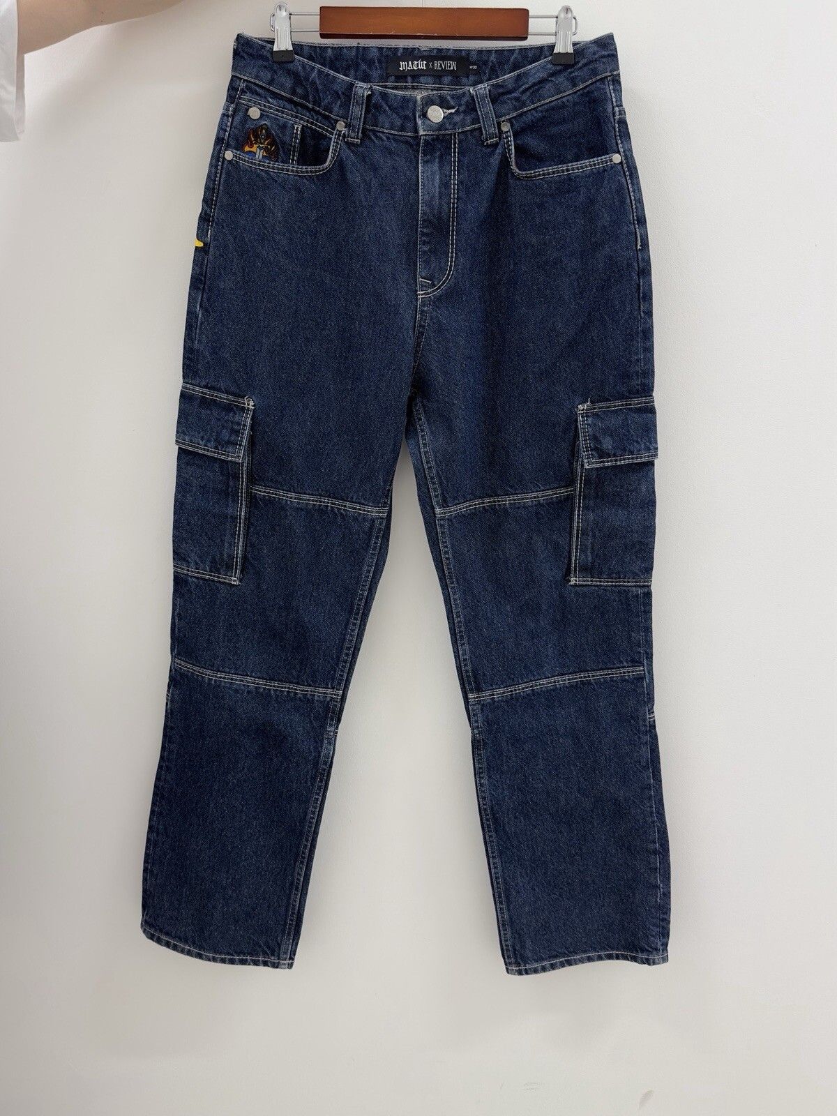 Other Macut x Rewiew Rap Hip Hop Pants Mens Jeans Denim Trousers Size US 30 / EU 46 - 1 Thumbnail