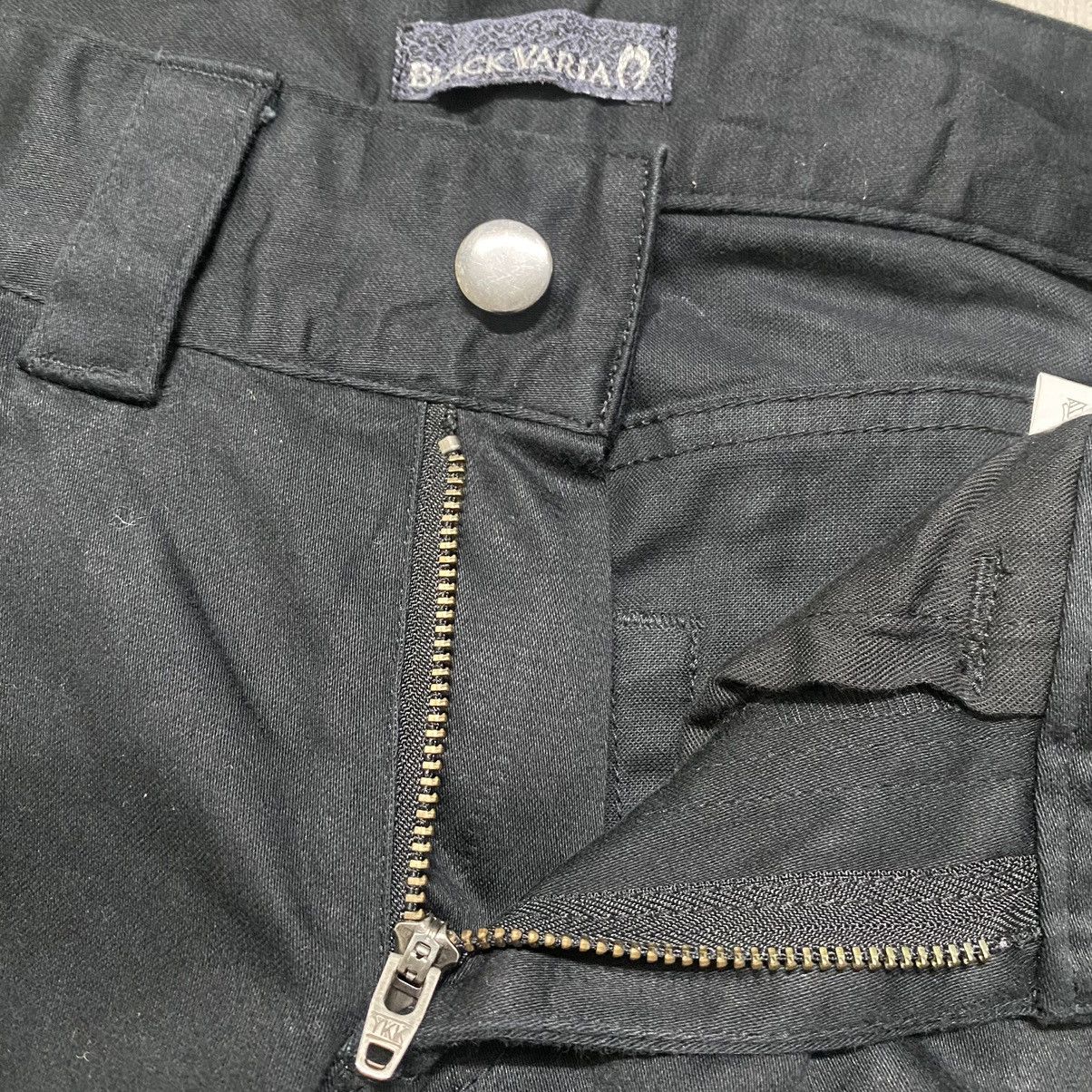 Japanese Brand BLACK VARIA Lace Up Skinny Jeans Size US 29 - 16 Thumbnail