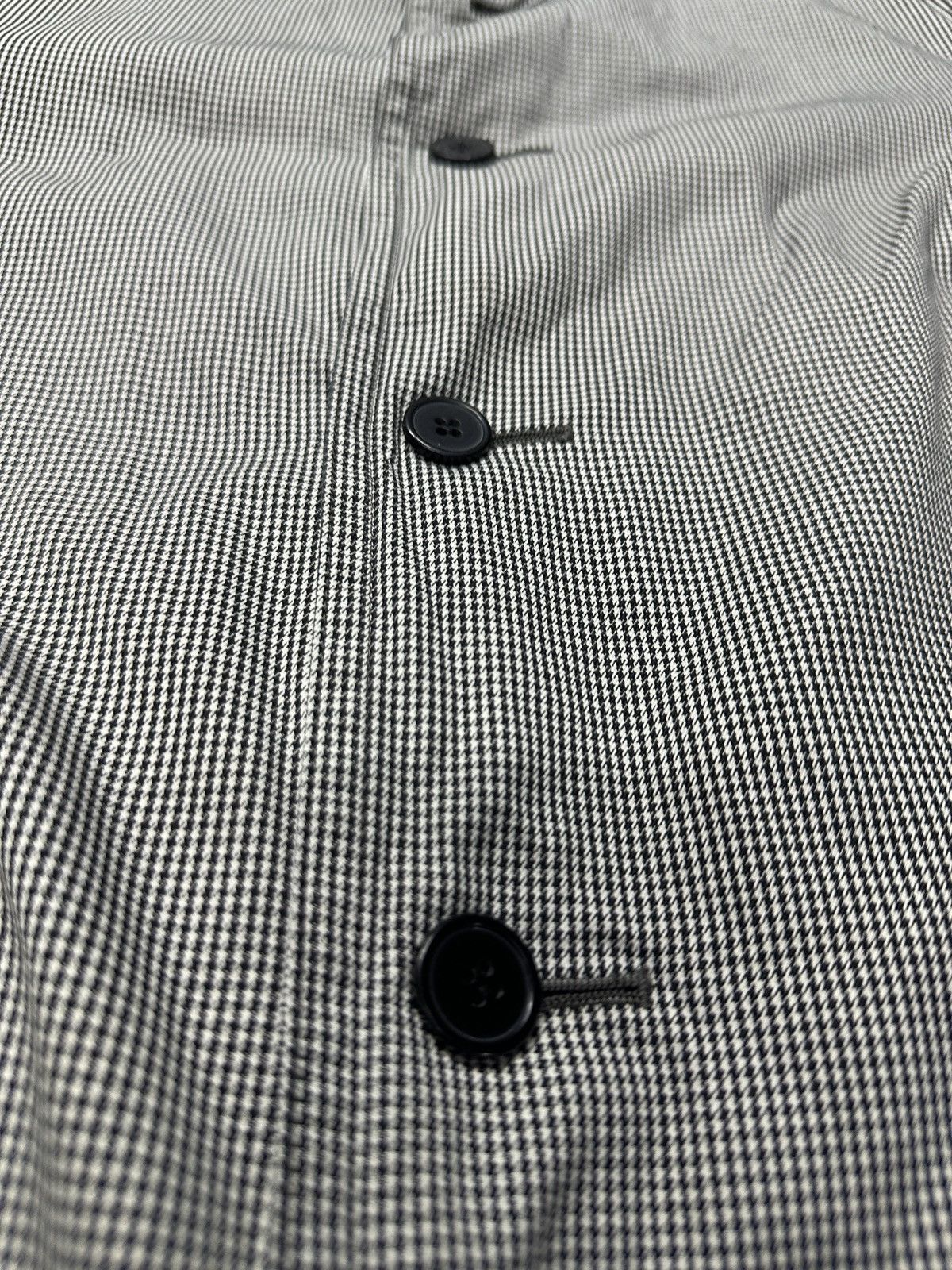 Burberry Burberry Black Label Houndstooth Trench Coat Size US M / EU 48-50 / 2 - 12 Thumbnail