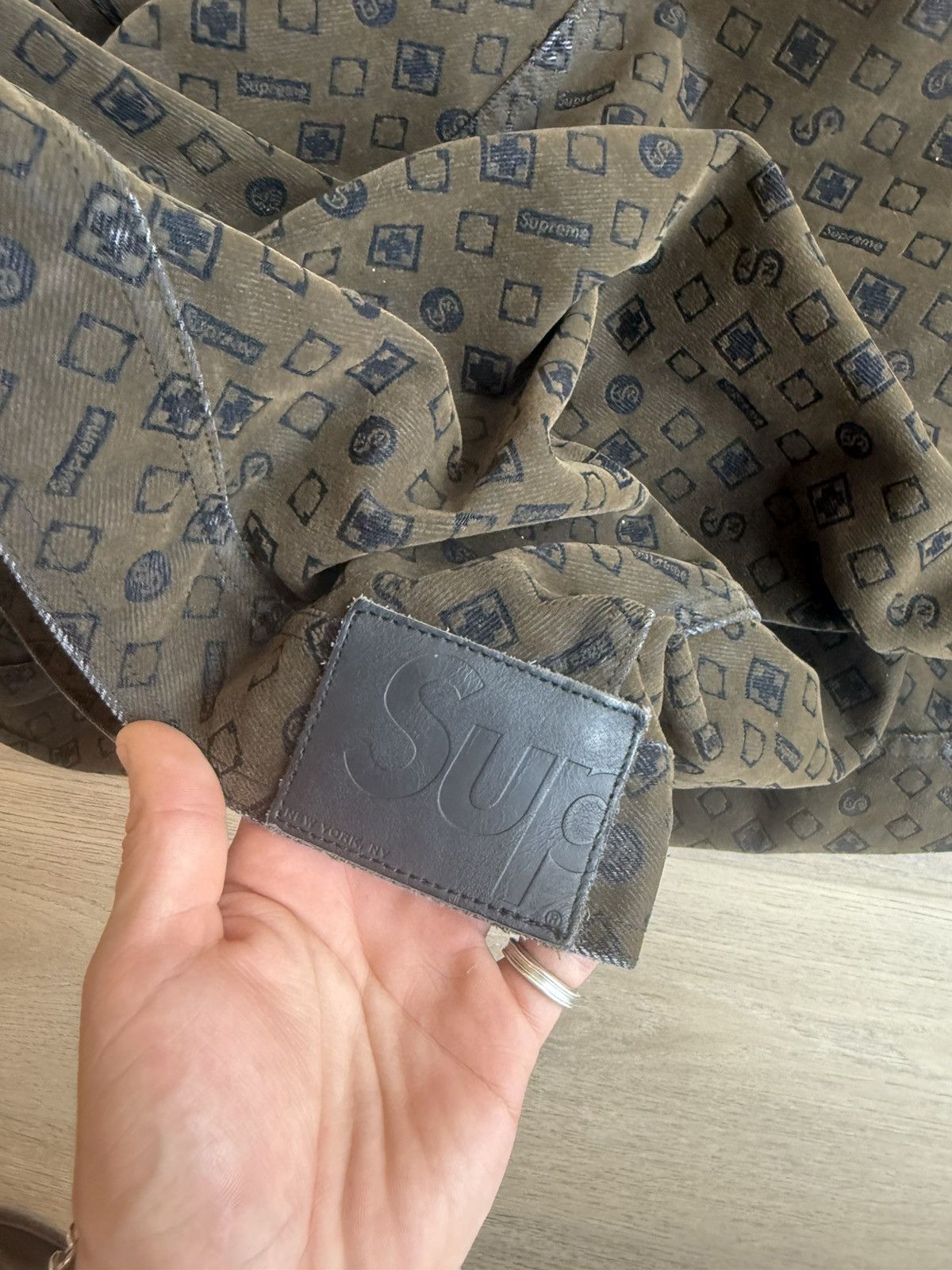 Supreme Supreme Denim Flocked Jacket Size US L / EU 52-54 / 3 - 8 Thumbnail