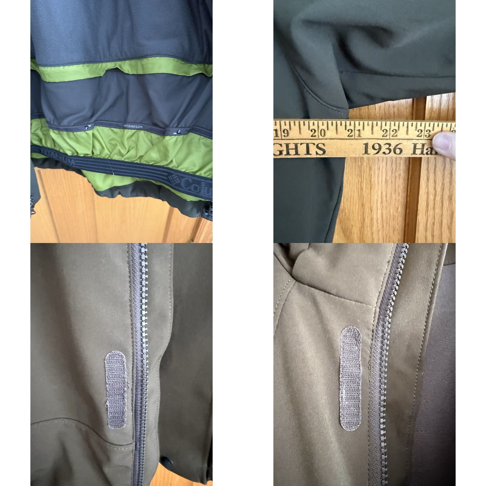 Olive Columbia Titanium 3 in 1 Coat Olive Green Mens Medium Winter Jacket Coat Size US M / EU 48-50 / 2 - 8 Thumbnail