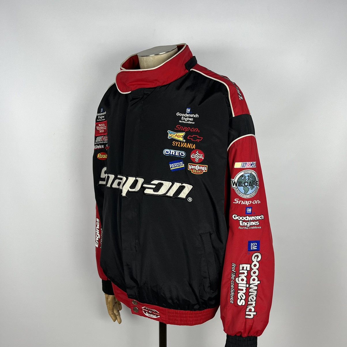 Vintage Vintage Snap-on big logo rare racing jacket 90’s Size US L / EU 52-54 / 3 - 3 Thumbnail