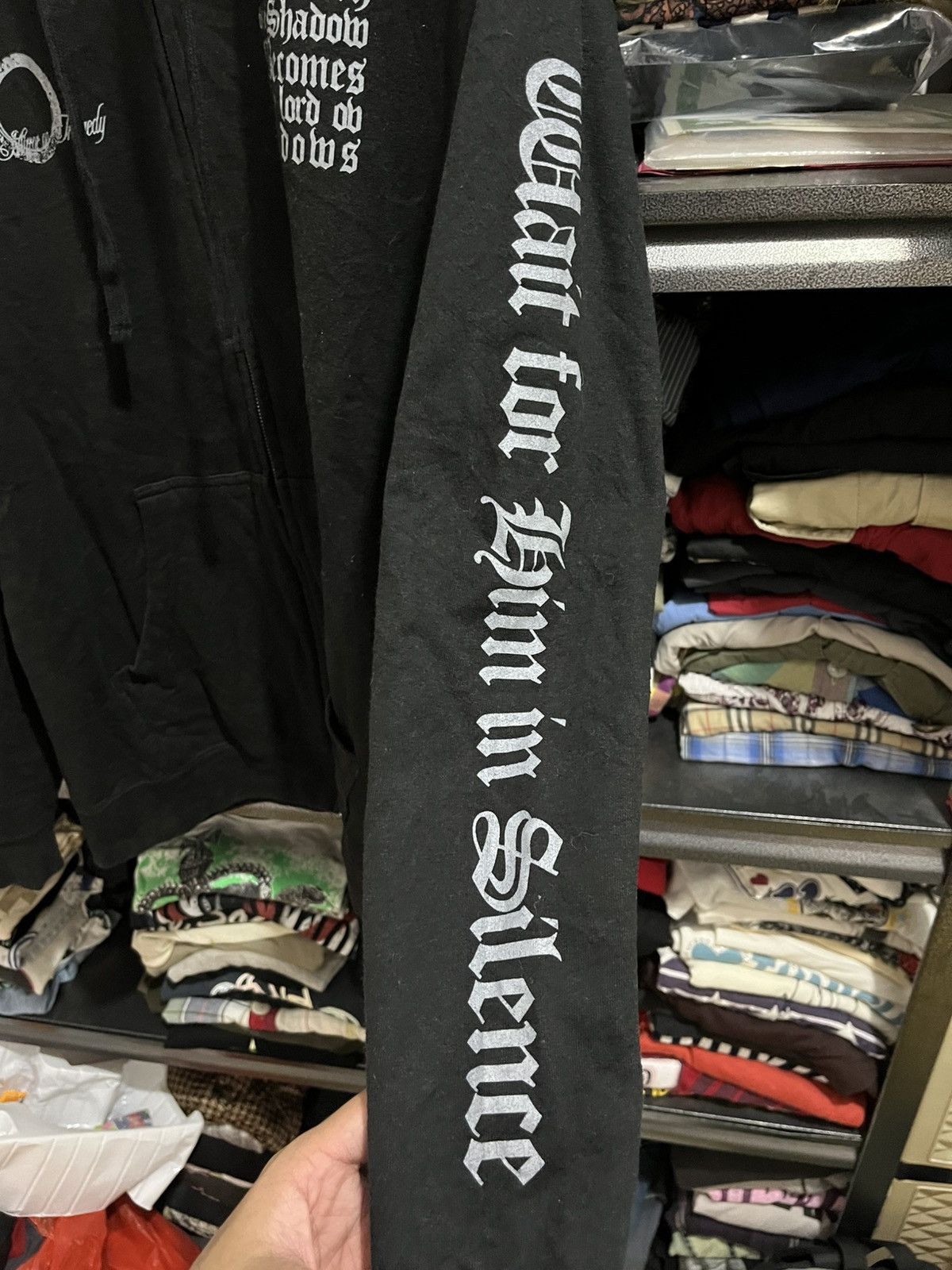 Band Tees 💸BINDINGOFFER💸Dark mirror ov tragedy zip hoodie Size US XL / EU 56 / 4 - 5 Thumbnail