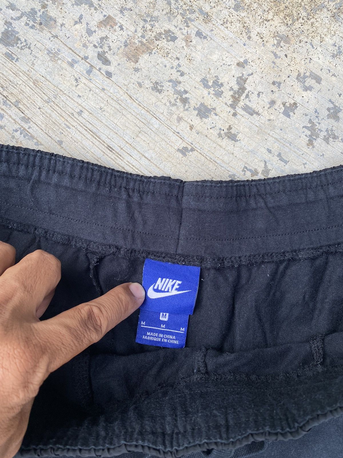 Nike Vintage Nike blue tag big logo spellout shorts Size US 30 / EU 46 - 6 Thumbnail