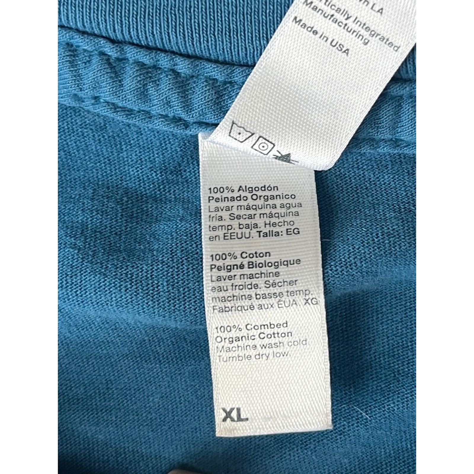 American Apparel Intel Invent New Reality Mens Graphic T-Shirt Blue USA XL Size US XL / EU 56 / 4 - 5 Thumbnail