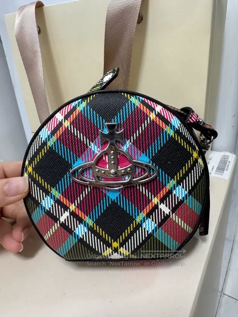 Vivienne Westwood Vivienne Westwood size os Small Round Bag with Crossbody St Size ONE SIZE - 1 Thumbnail