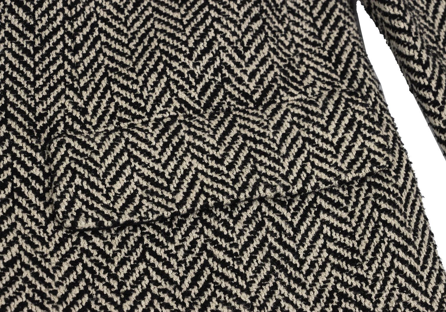 Yohji Yamamoto Yohji Yamamoto Houndstooth T Jacket Black Beige Size US S / EU 44-46 / 1 - 12 Thumbnail
