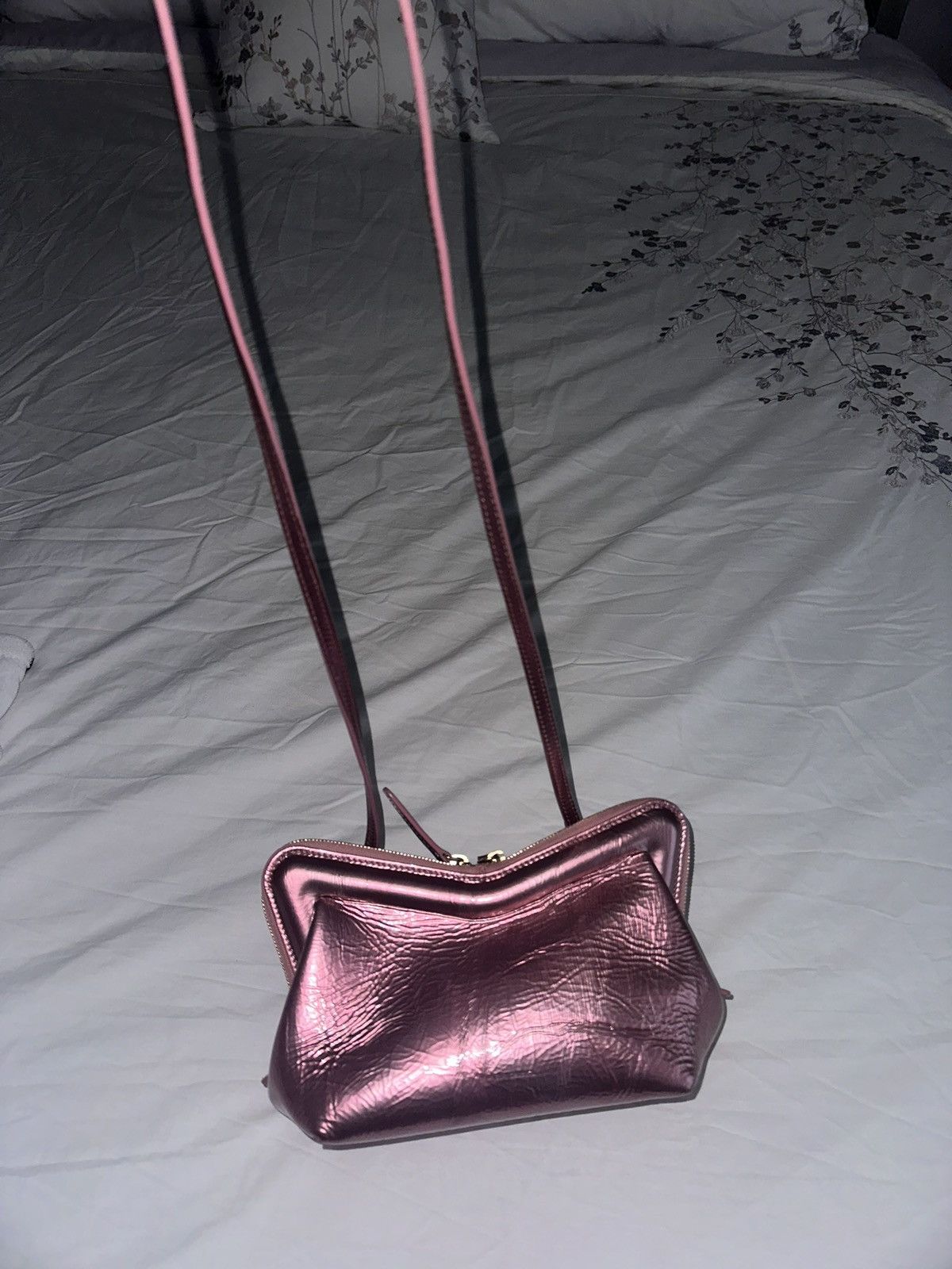Mansur Gavriel Mansur Graviel Metallic Pink Bag Size ONE SIZE - 4 Thumbnail