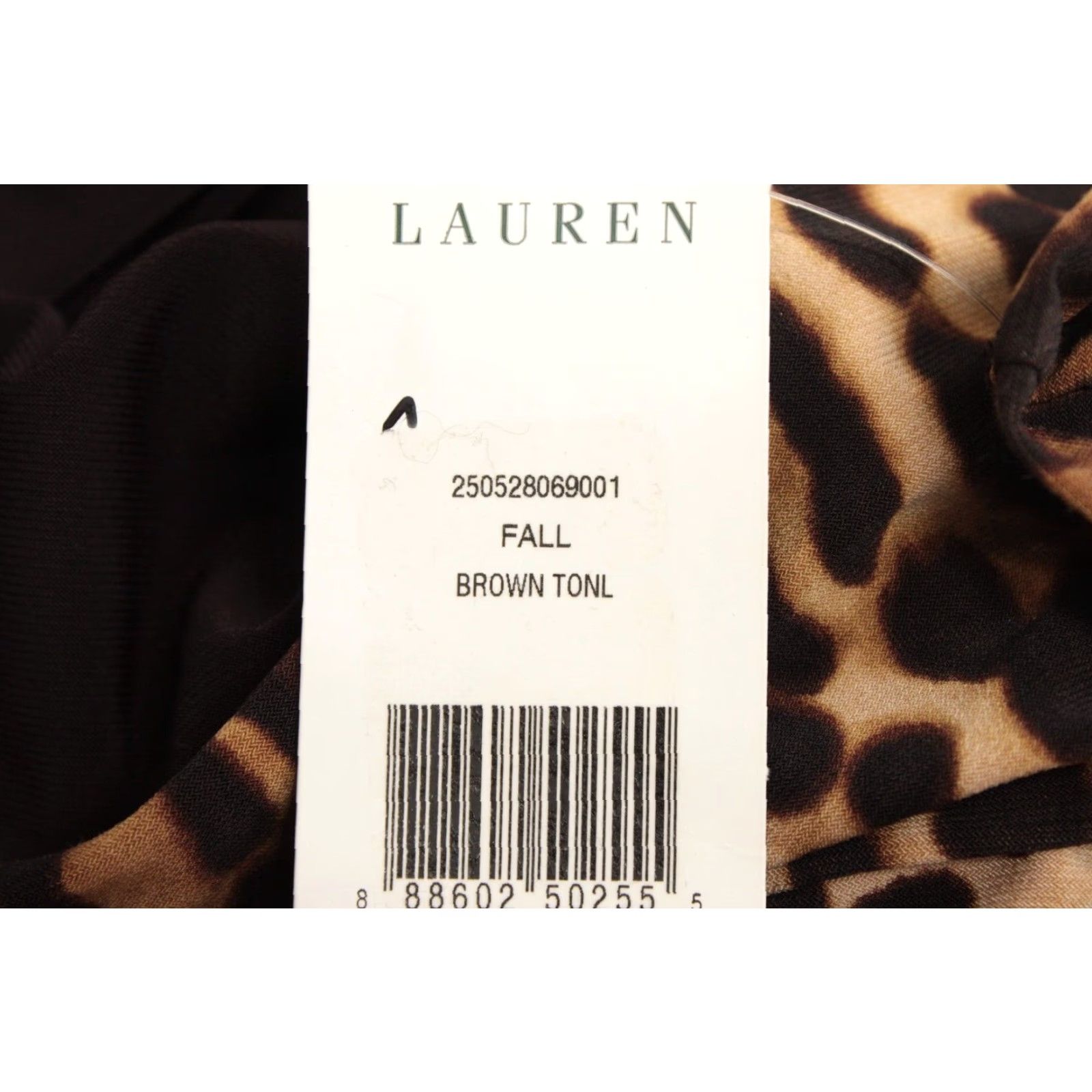 Ralph Lauren Lauren Ralph Lauren Sheath Dress Womens 12 Brown Leopard Print Stretch Party Size XL / US 12-14 / IT 48-50 - 6 Thumbnail
