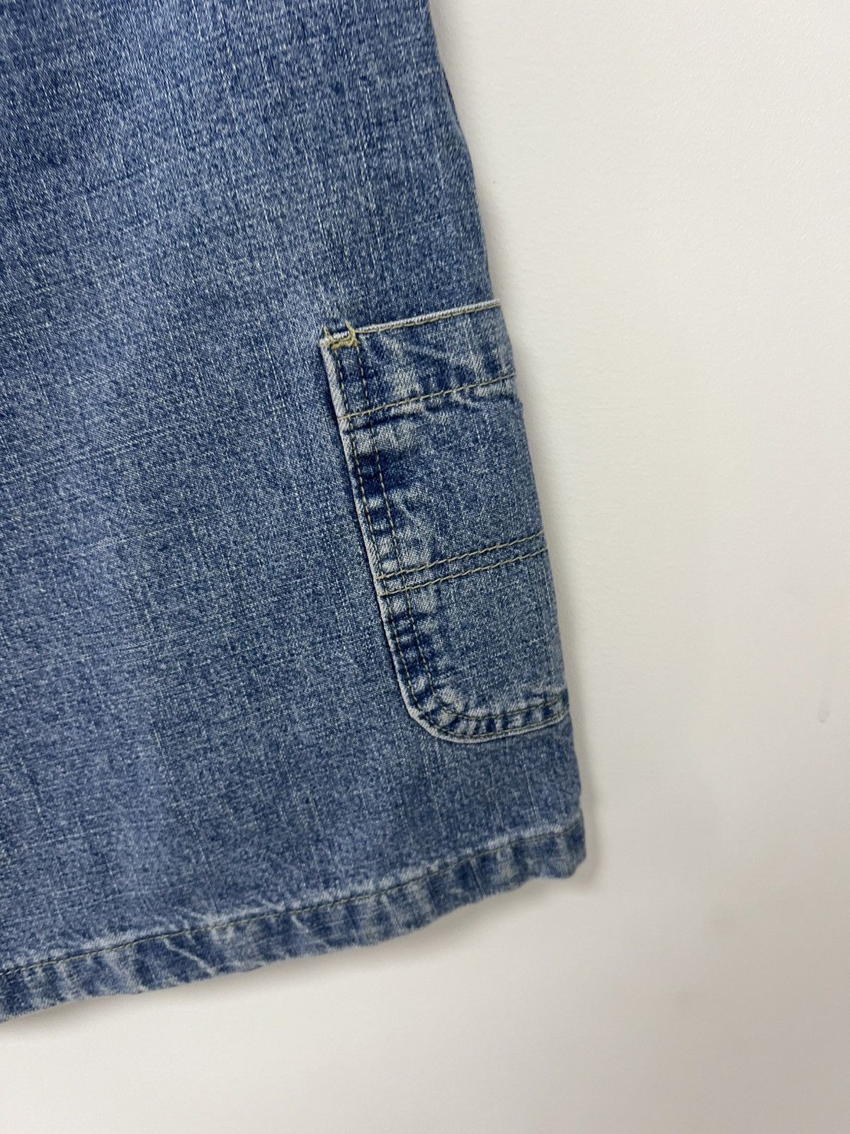 Dior × Vintage Vintage 90’s Christian Dior Paris Blue Washed Jeans Shorts S Size US 28 / EU 44 - 20 Thumbnail