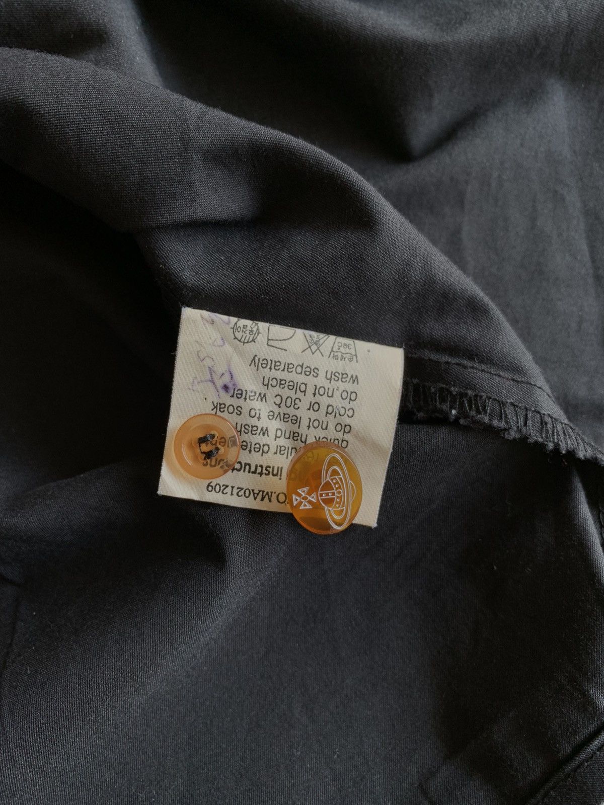 Vivienne Westwood 💥LAST SALE💥Vivienne Westwood Black Logo Old Money Italy Made Size US M / EU 48-50 / 2 - 9 Thumbnail