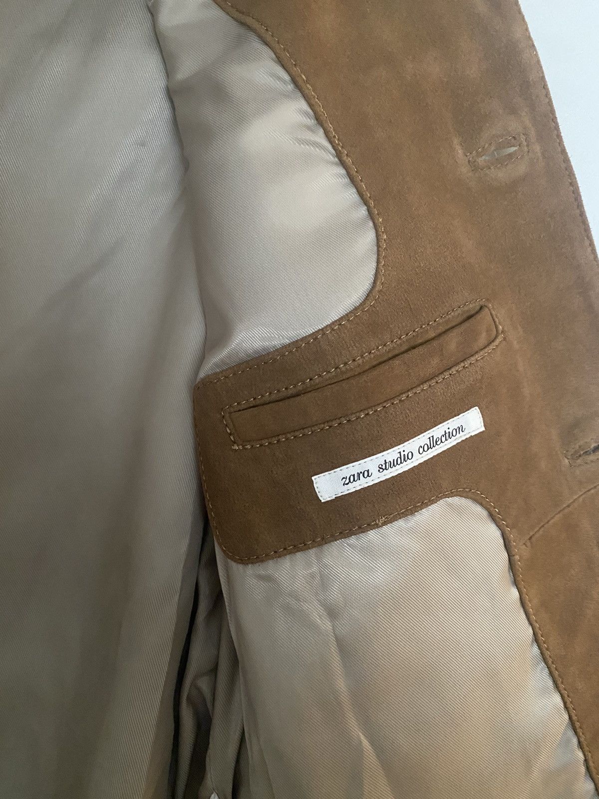 Zara Zara studio leather jacket XL Size US XL / EU 56 / 4 - 2 Thumbnail