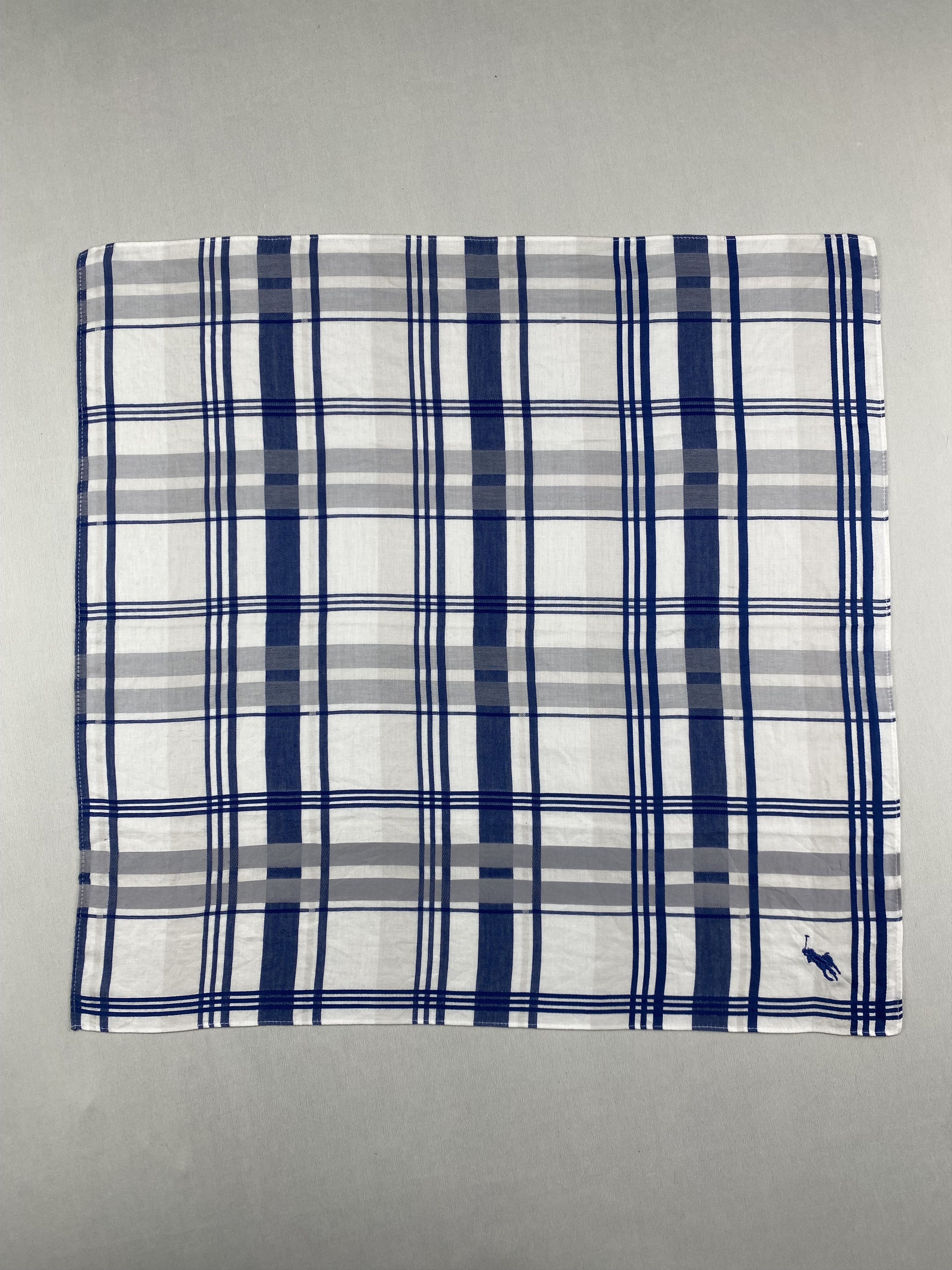 Polo Ralph Lauren Vintage Polo Handkerchief Pocket Square Bandana HM0002 Size ONE SIZE - 1 Thumbnail