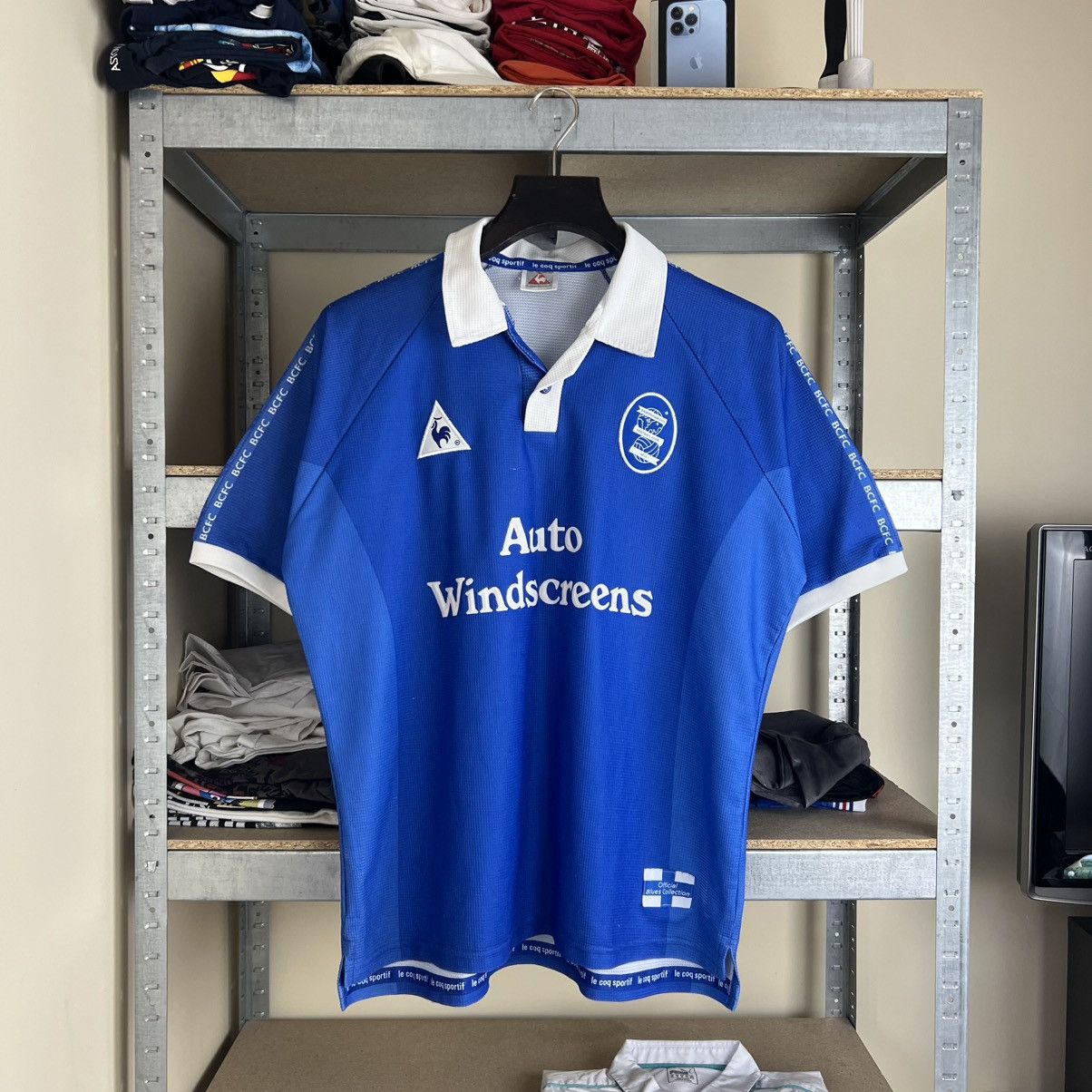 Le Coq Sportif Rare! Birmingham City 1998/99 Le Coq Sportif Jersey Shirt Size US L / EU 52-54 / 3 - 1 Thumbnail