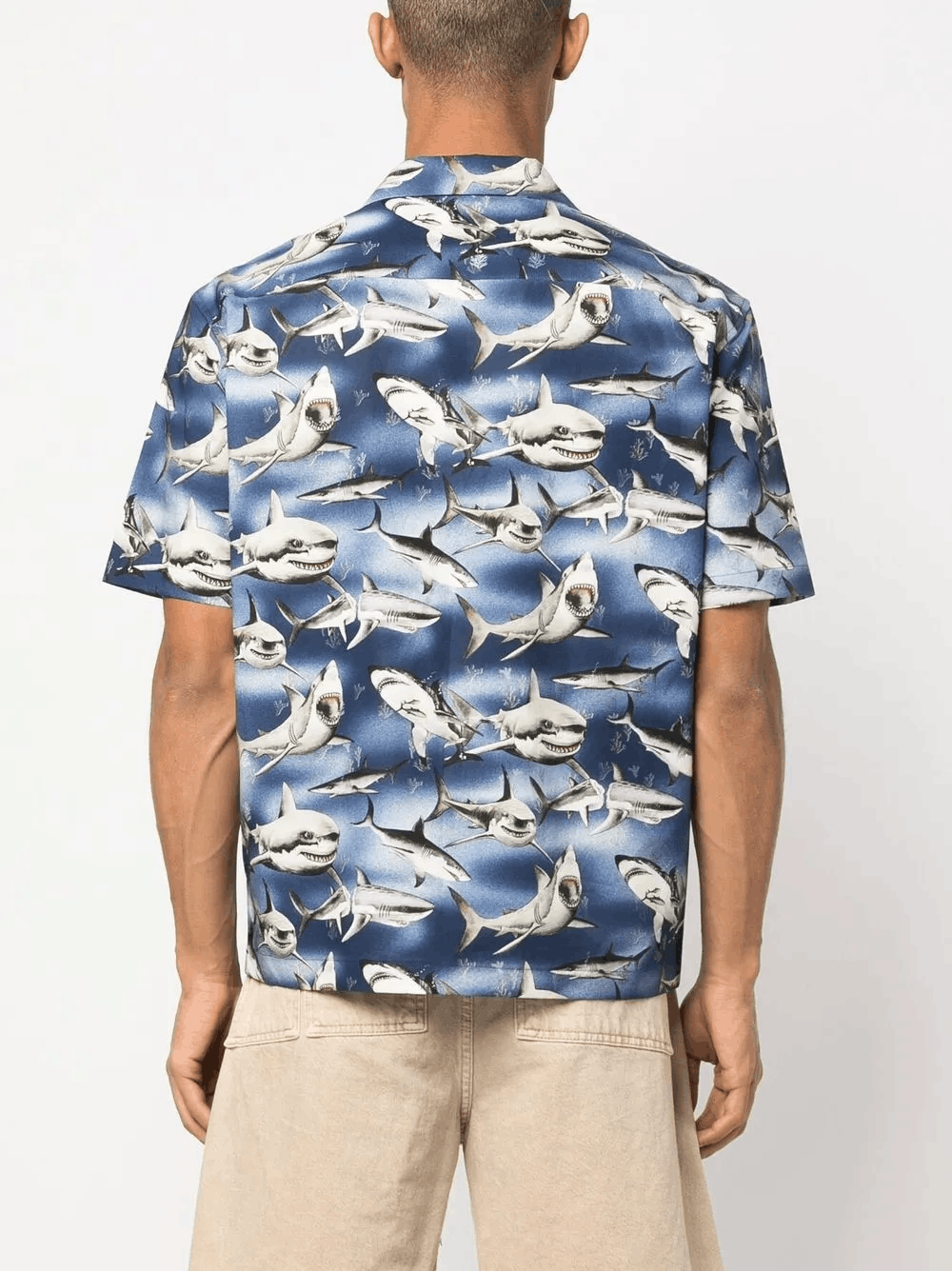 Other Sharks Bowling Shirt 🦈🎳✨ | Retro Camp Collar Shirt Size US M / EU 48-50 / 2 - 2 Thumbnail